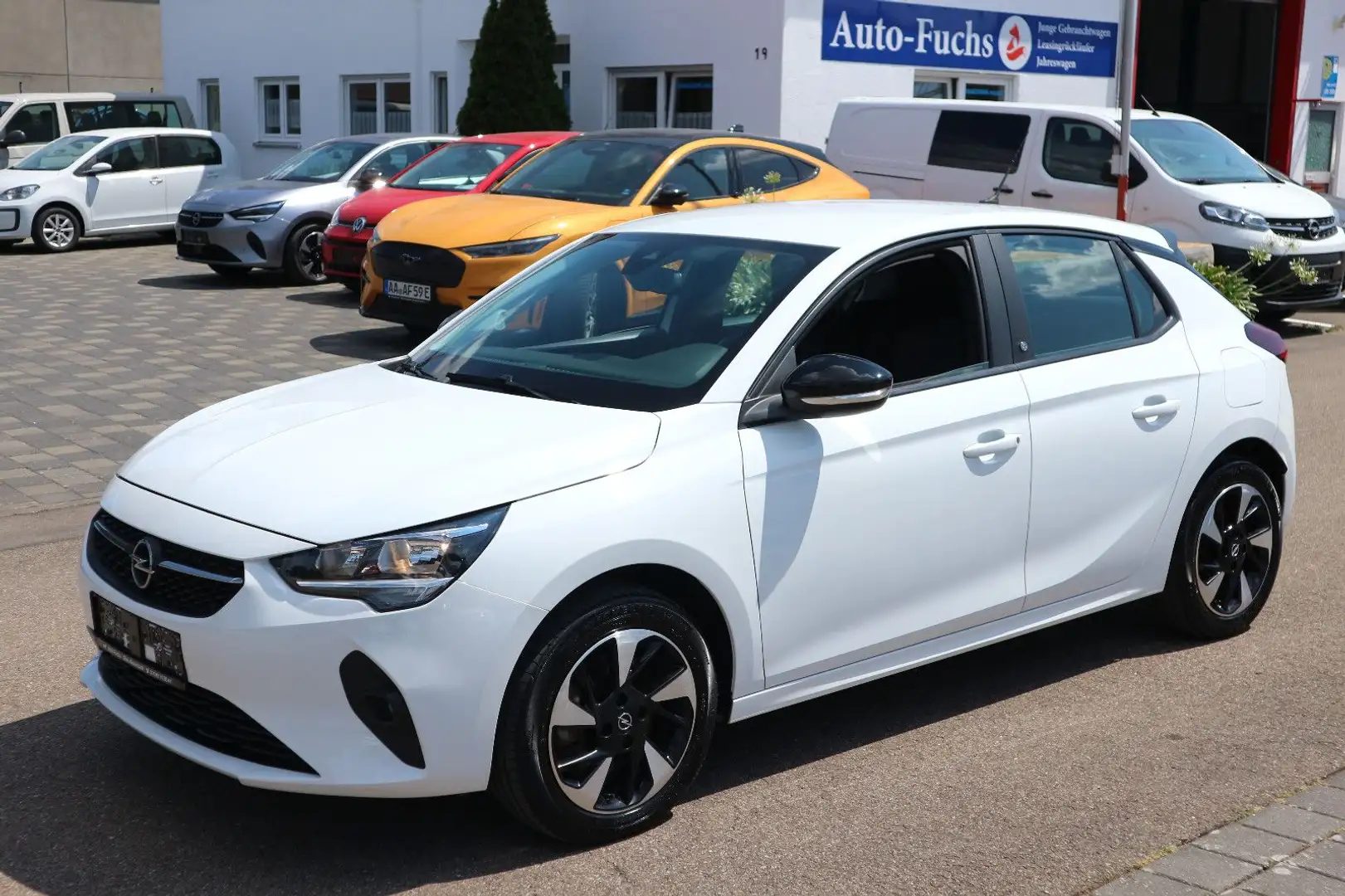 Opel Corsa -e F Edition 11kW-Lader Alu Kamera Weiß - 1