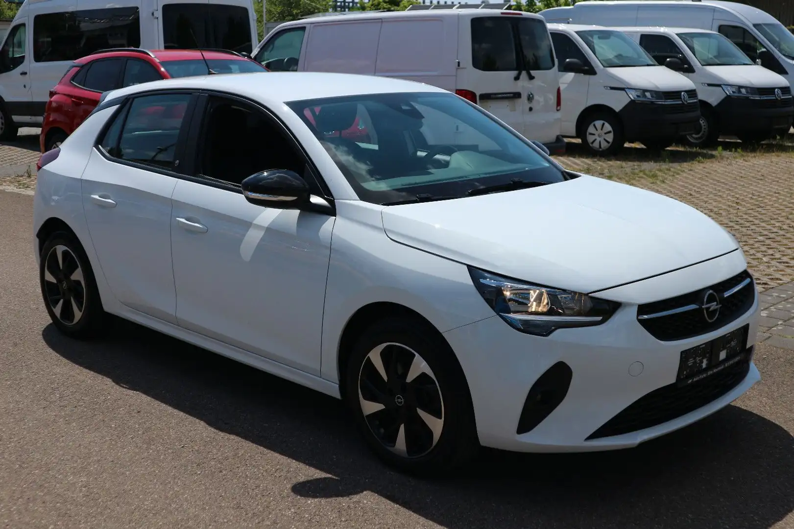 Opel Corsa -e F Edition 11kW-Lader Alu Kamera Weiß - 2