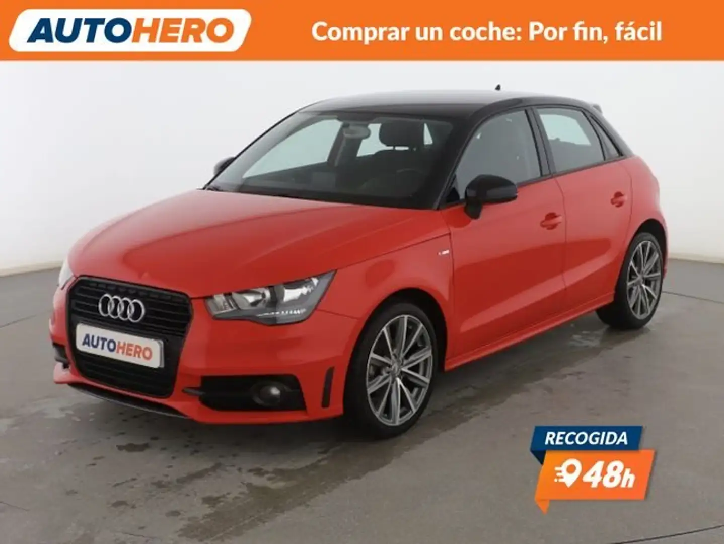 Audi A1 1.2 TFSI Attraction Rojo - 1