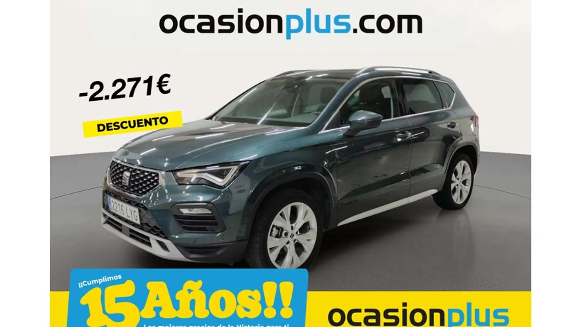 SEAT Ateca 1.5 EcoTSI S&S X-Perience Go Grün - 1