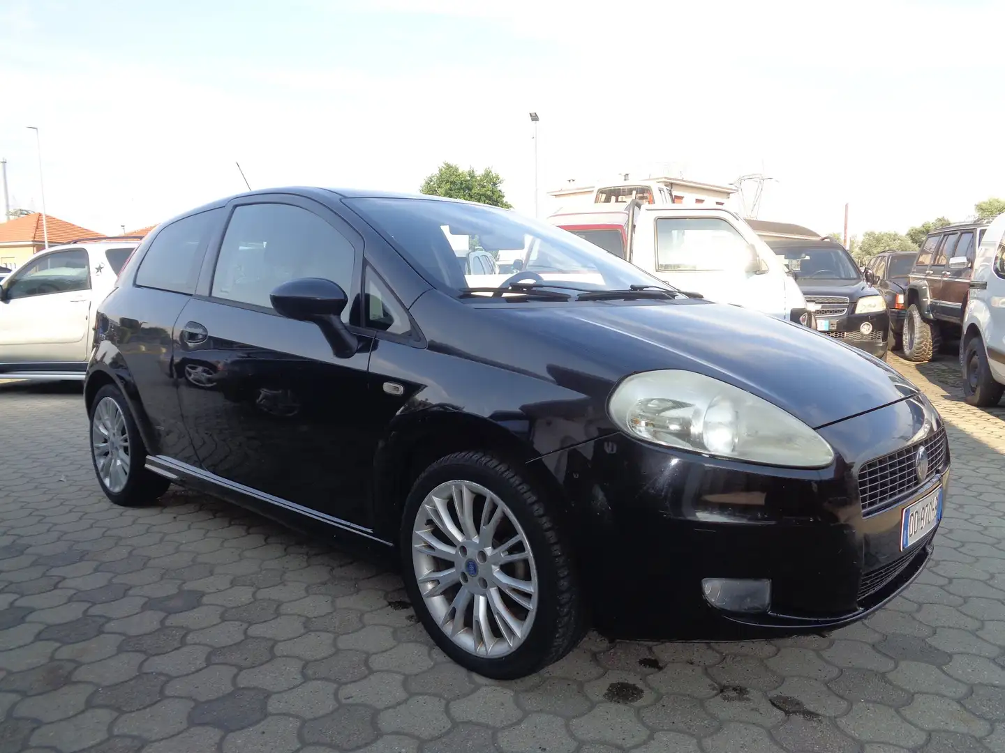 Fiat Grande Punto Grande Punto III 2006 3p 1.4 sjt 16v Sport 95cv Nero - 1