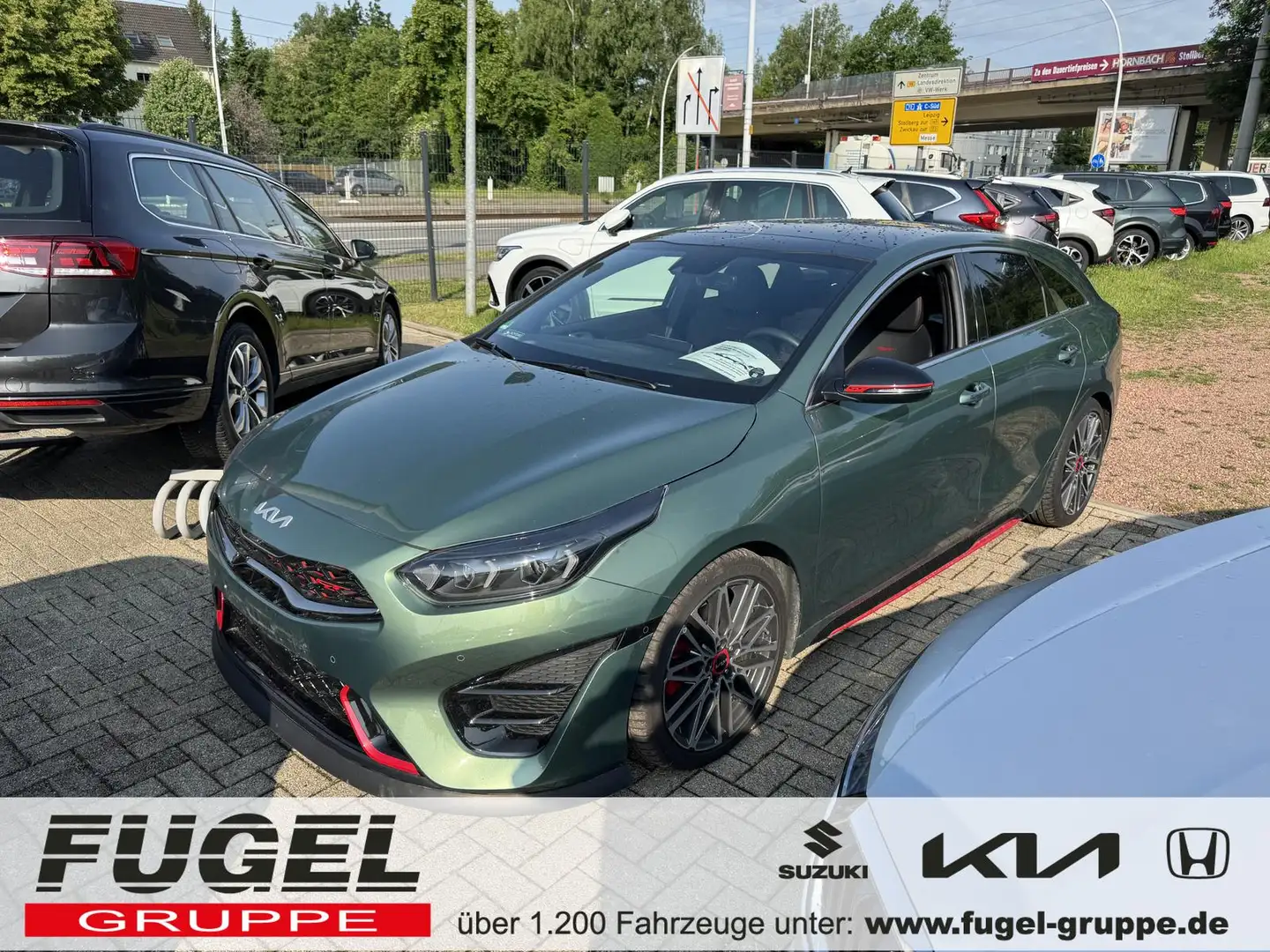 Kia ProCeed / pro_cee'd 1.6 T-GDI DCT GT Komfort Pano|4xSHZ|LED|Navi|Winte Verde - 1