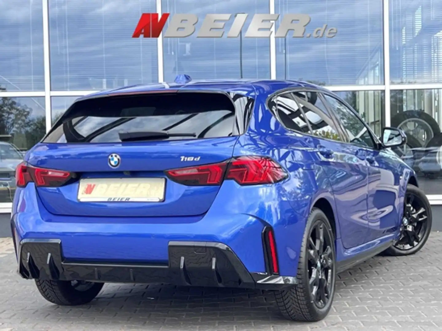 BMW 118 d M Sport adap.LED Panorama ToT-Winkel 1 Lim. Blau - 2