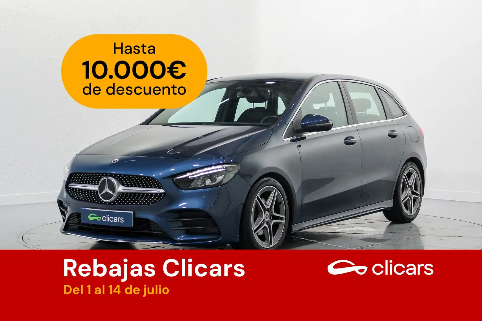 Mercedes-Benz B 180 7G-DCT Azul - 1