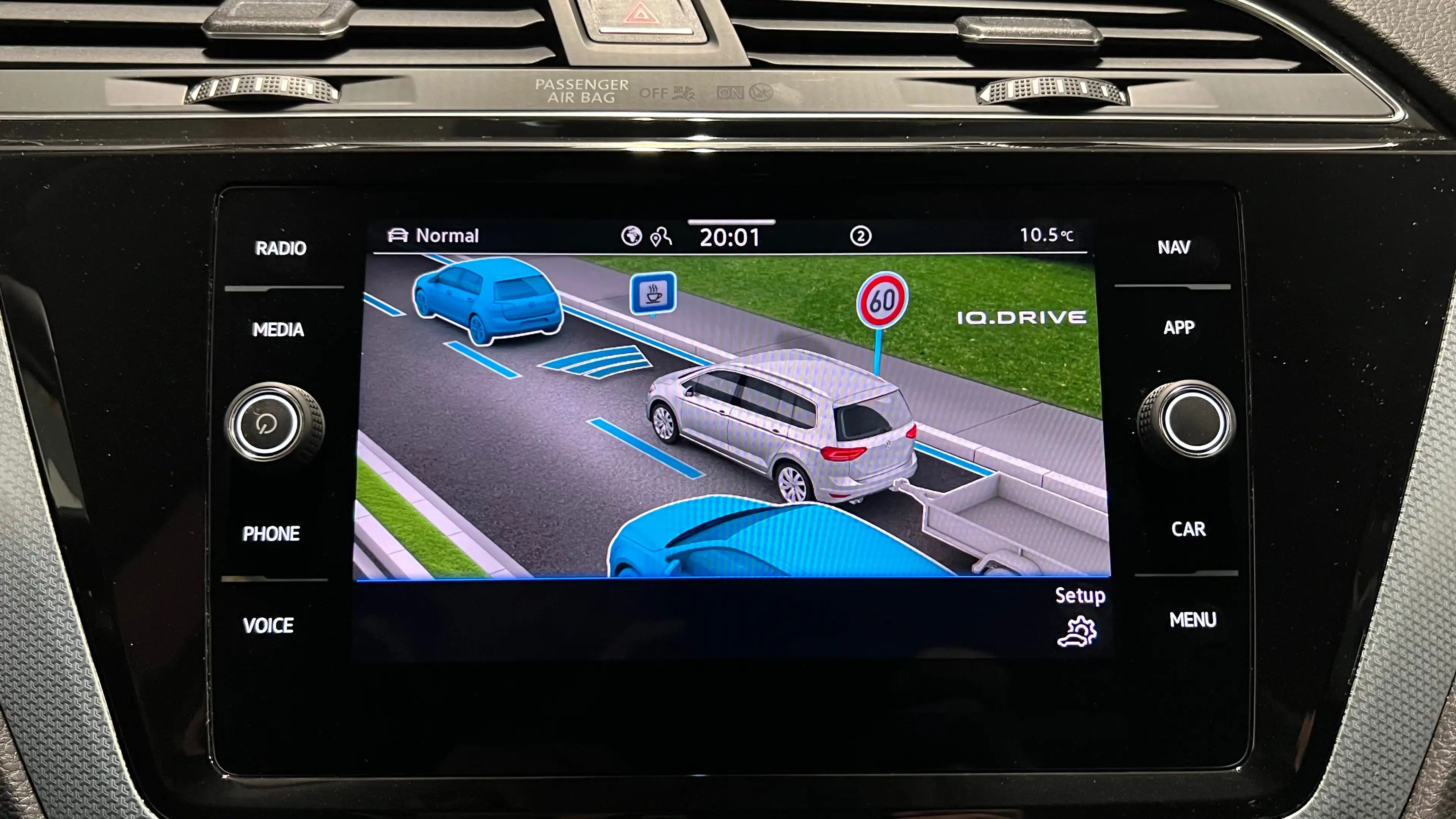 Volkswagen Touran Comfortline 2,0 TDI DSG ACC, IQ-LED, AHK — photo 12