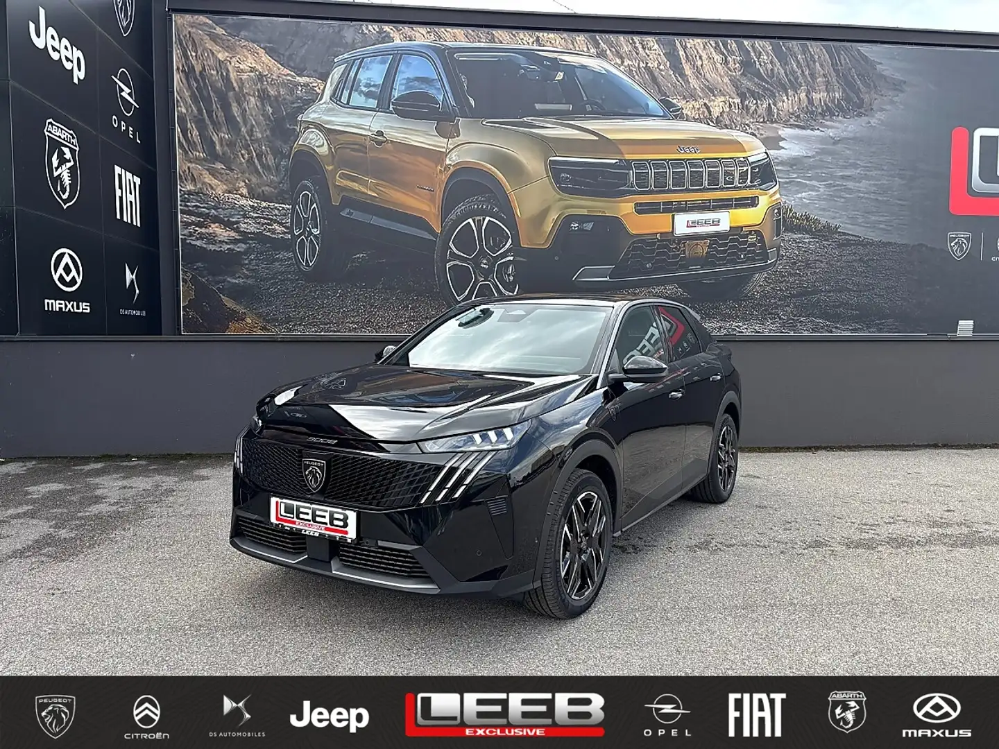 Peugeot 3008 Hybrid 145 e-DCS6 GT inkl. 360° Vision & Drive ... Schwarz - 1