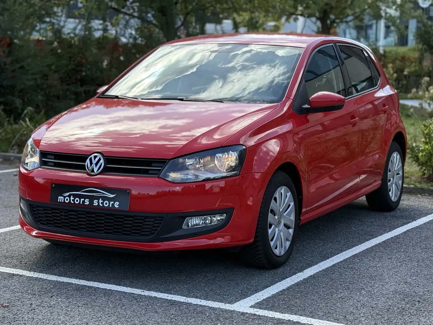 Volkswagen Polo 1.2i TEAM//22000KM/GARANTIE 12 MOIS Rouge - 2
