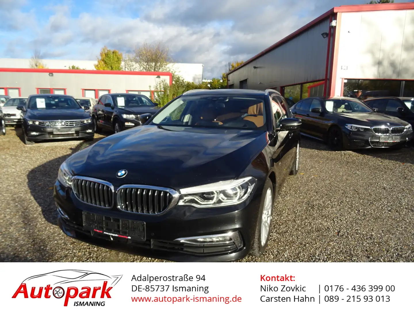 BMW 530 5 Touring (G31) 530 d xDrive Luxury Line Noir - 1