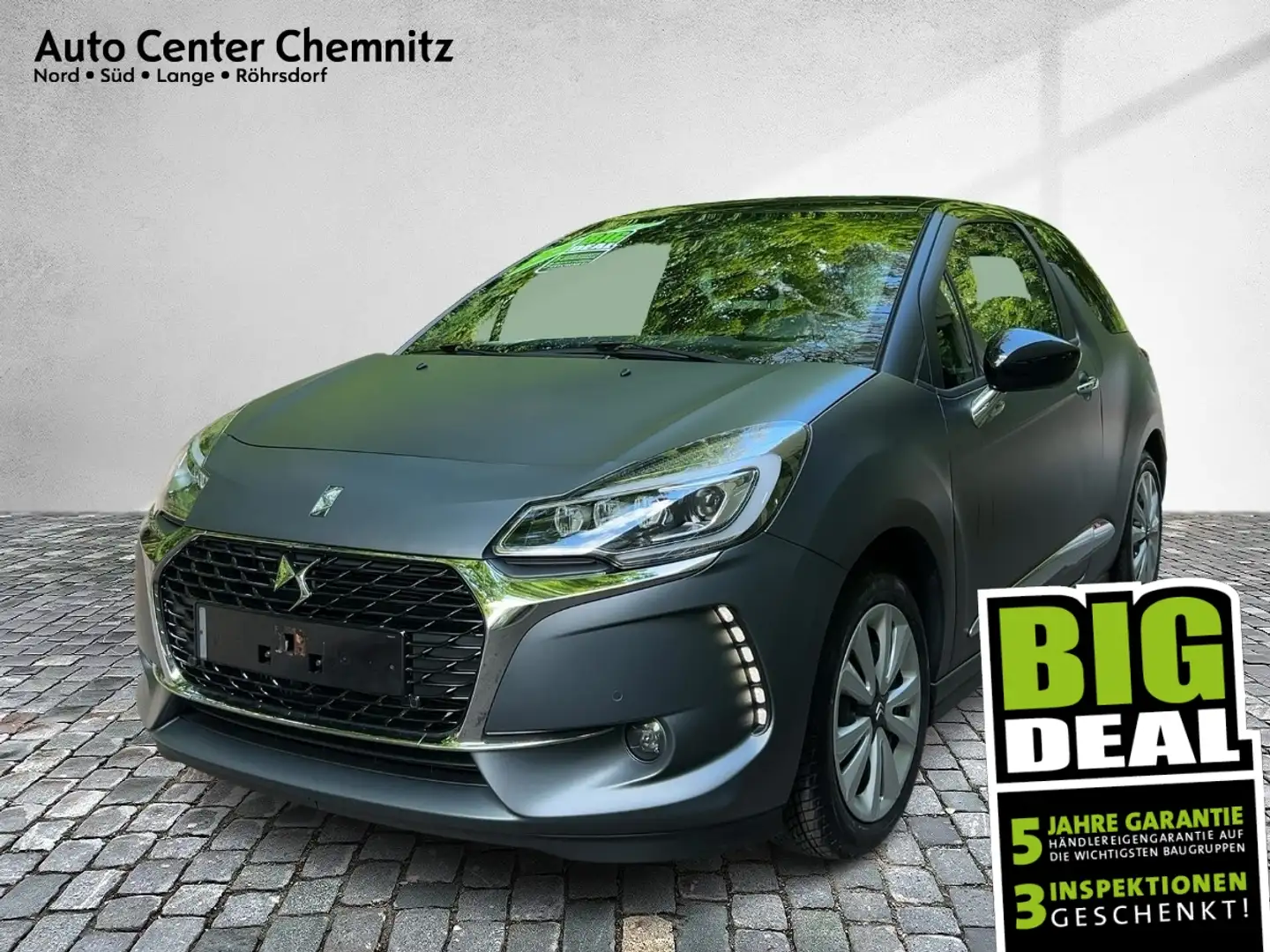 DS Automobiles DS 3 DS3 Givenchy Le MakeUp LED/KlimaA/HiFiSystem/PDC Nero - 1