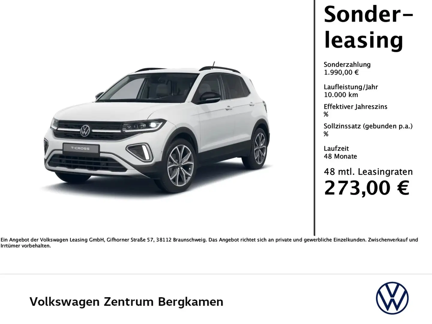 Volkswagen T-Cross 1.5 STYLE DSG NAVI AHK CAM MATRIXLED Wit - 1