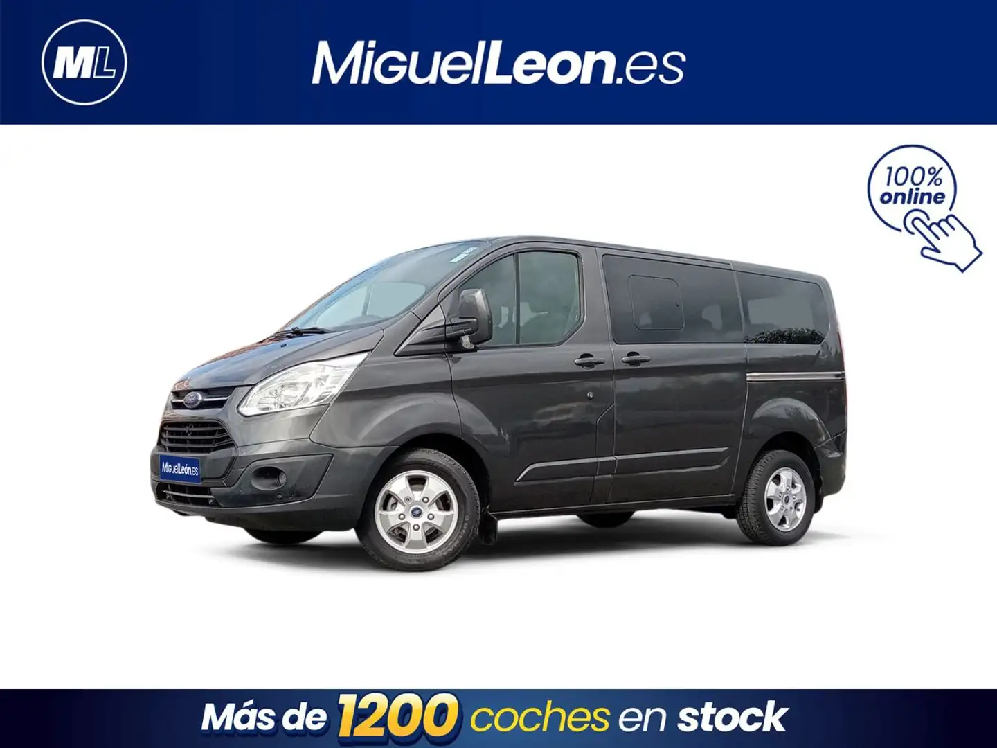Ford Transit Custom 2.0 105cv Gris - 1
