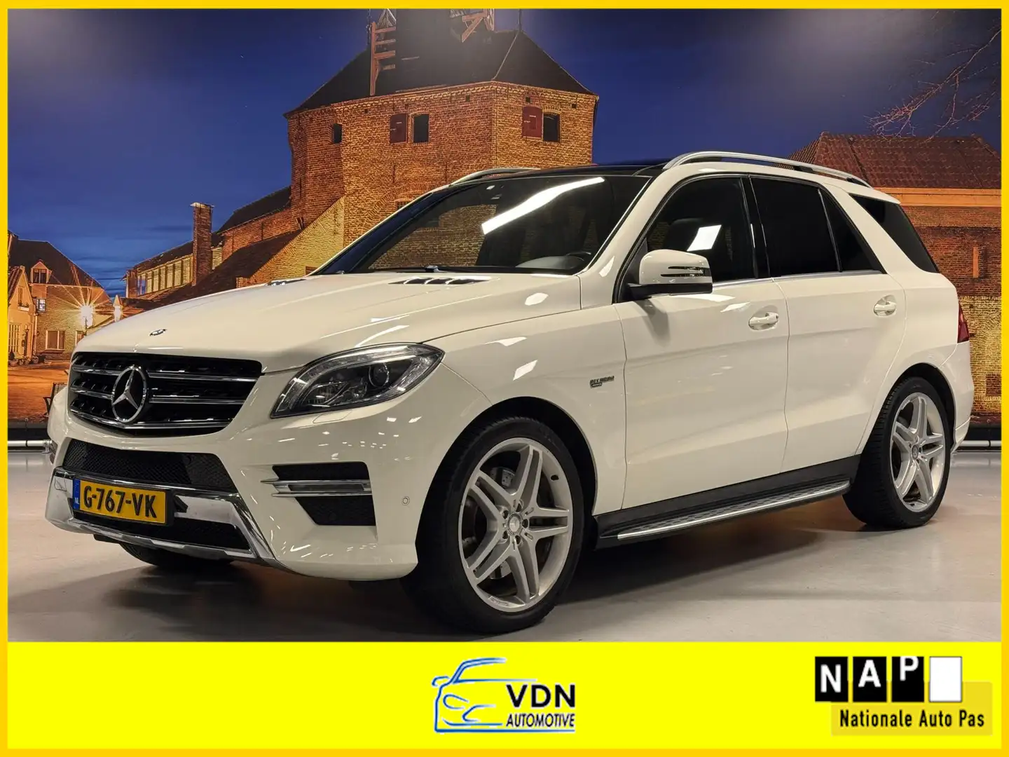 Mercedes-Benz ML 350 M-klasse 4Matic AMG Edition Aut Panodak Designo Blanc - 1