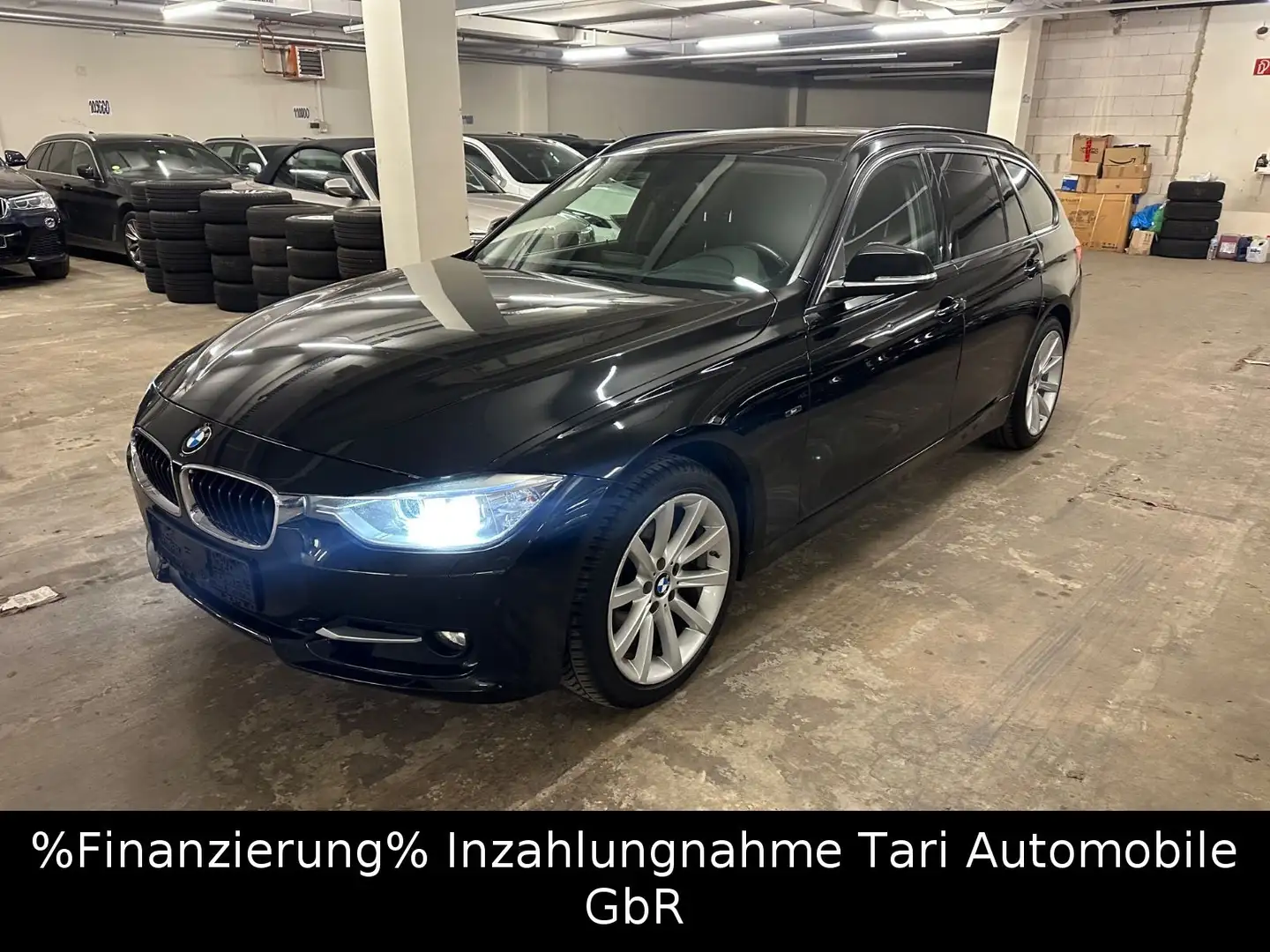 BMW 328 i xDrive Tou. Sport Line Navi-Prof., Bi-Xenon Negro - 2
