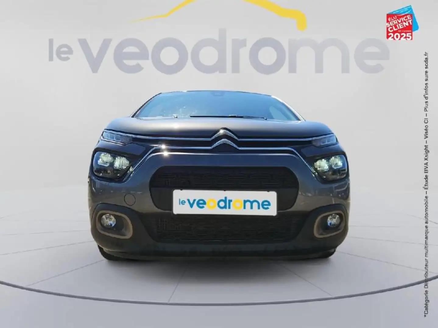 Citroen C3 1.5 BlueHDi 100ch S/S C-Series E6.d GPS Radar AR Carplay Gris - 2