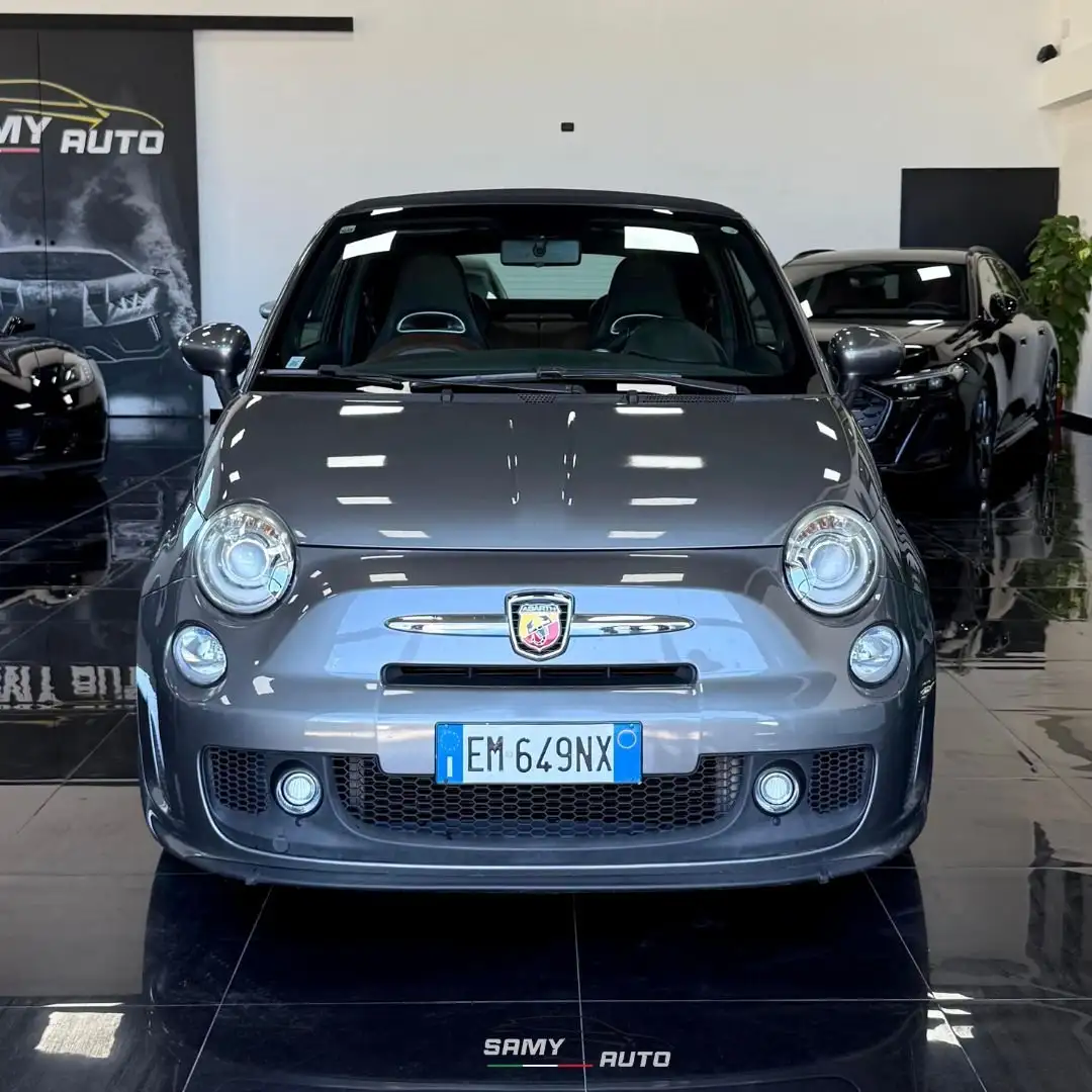 Abarth 500C 1.4 16v t. t-jet bicol. 140cv MTA Grau - 1