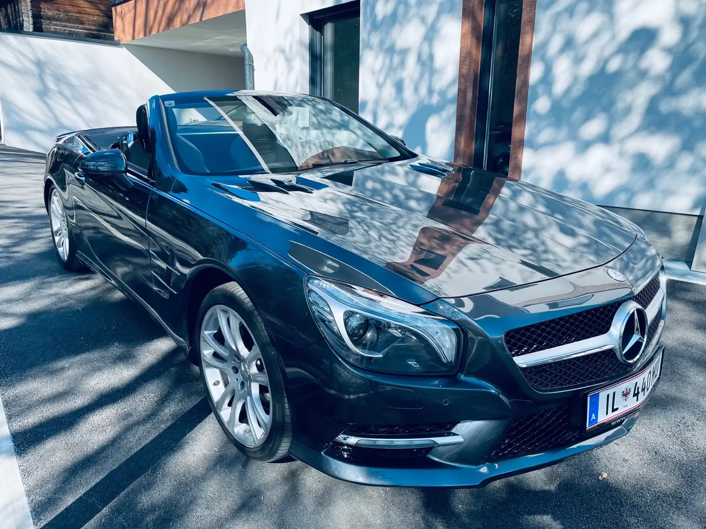 Mercedes-Benz SL 350 AMG LINE Roadster Aut. pano ILS  AIR SCARF ✅ Синій - 2