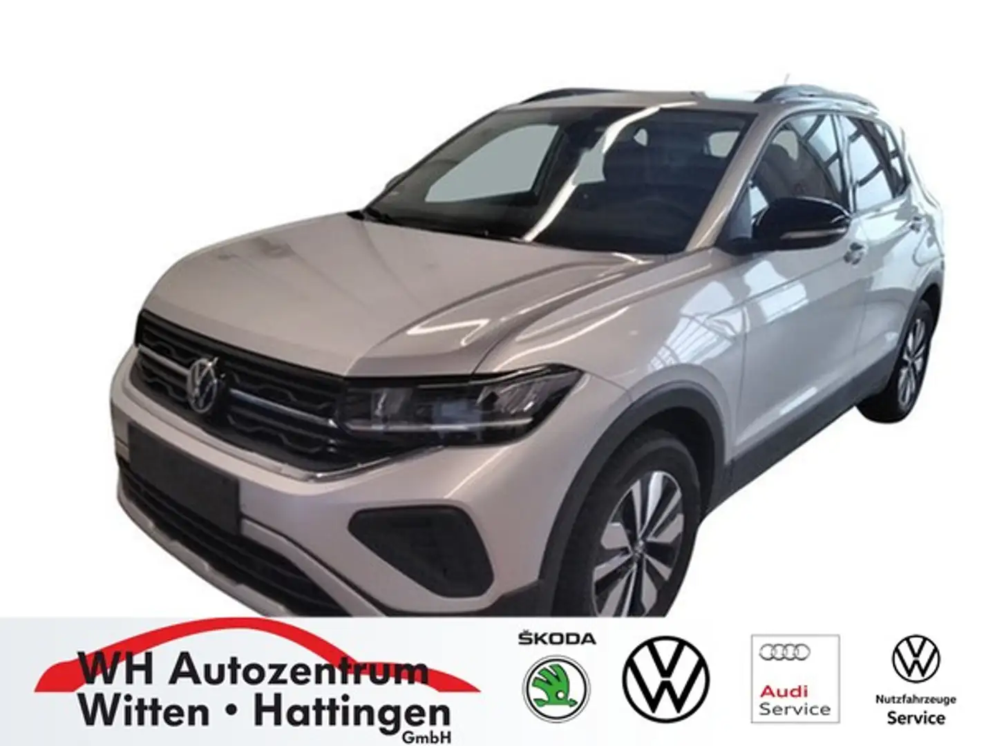 Volkswagen T-Cross 1.5 TSI DSG GOAL NAVI LED GJ-REIFEN ACC PDC Silber - 1