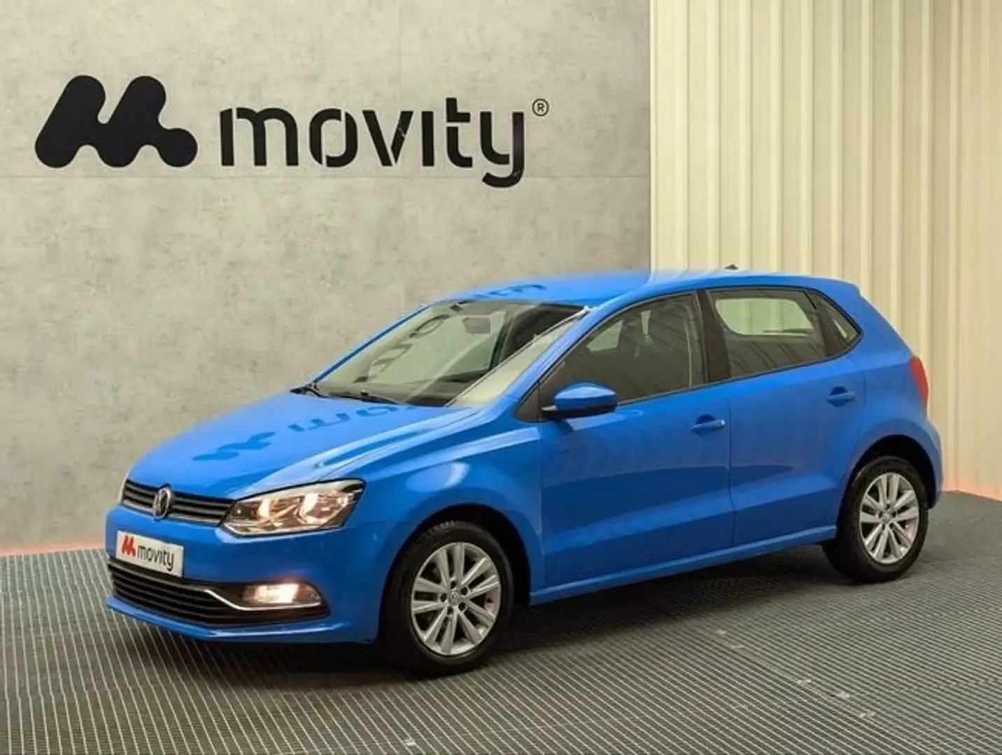 Volkswagen Polo Advance 1.4 TDI 90CV BMT Azul - 1