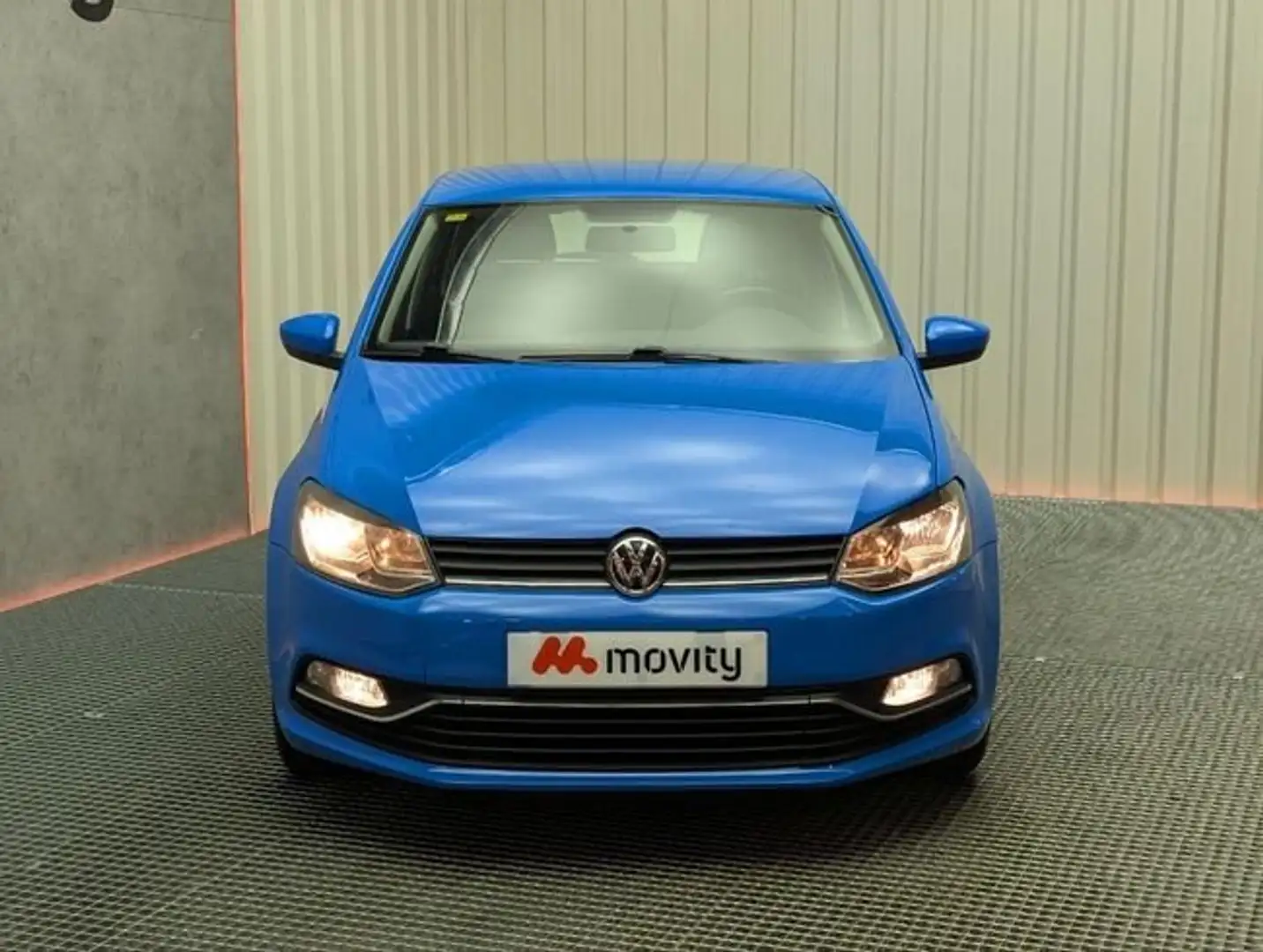 Volkswagen Polo Advance 1.4 TDI 90CV BMT Azul - 2