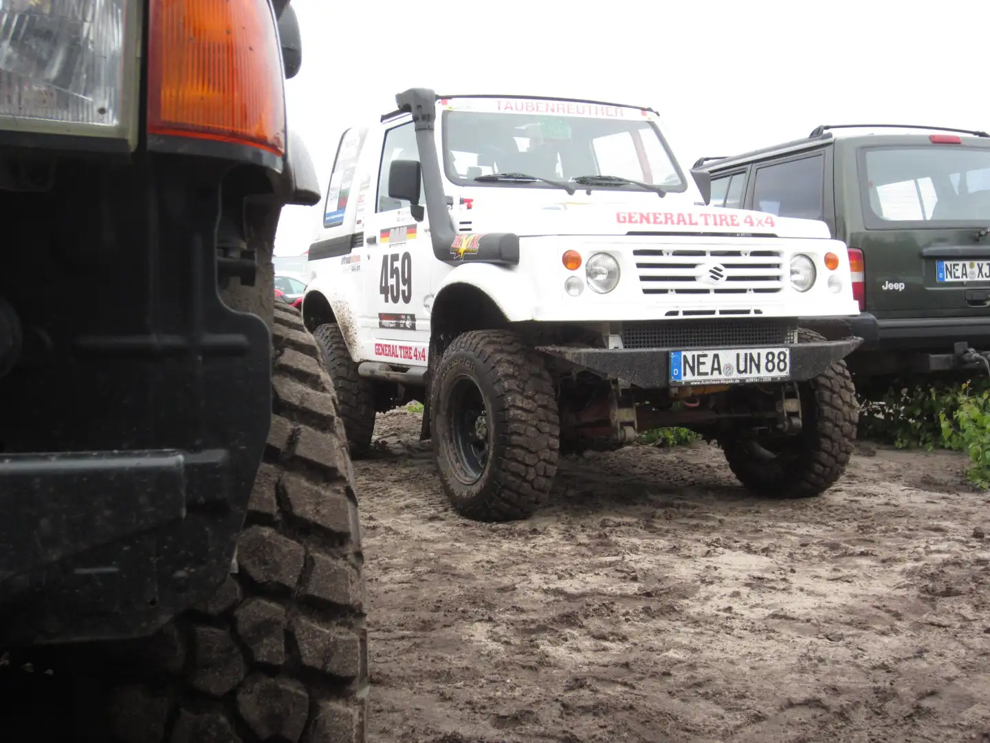 Suzuki SJ Samurai 1,6l-16V 6,4-VTG OME AIRLOCKER VA+HA Käfig HD.. Blanc - 1