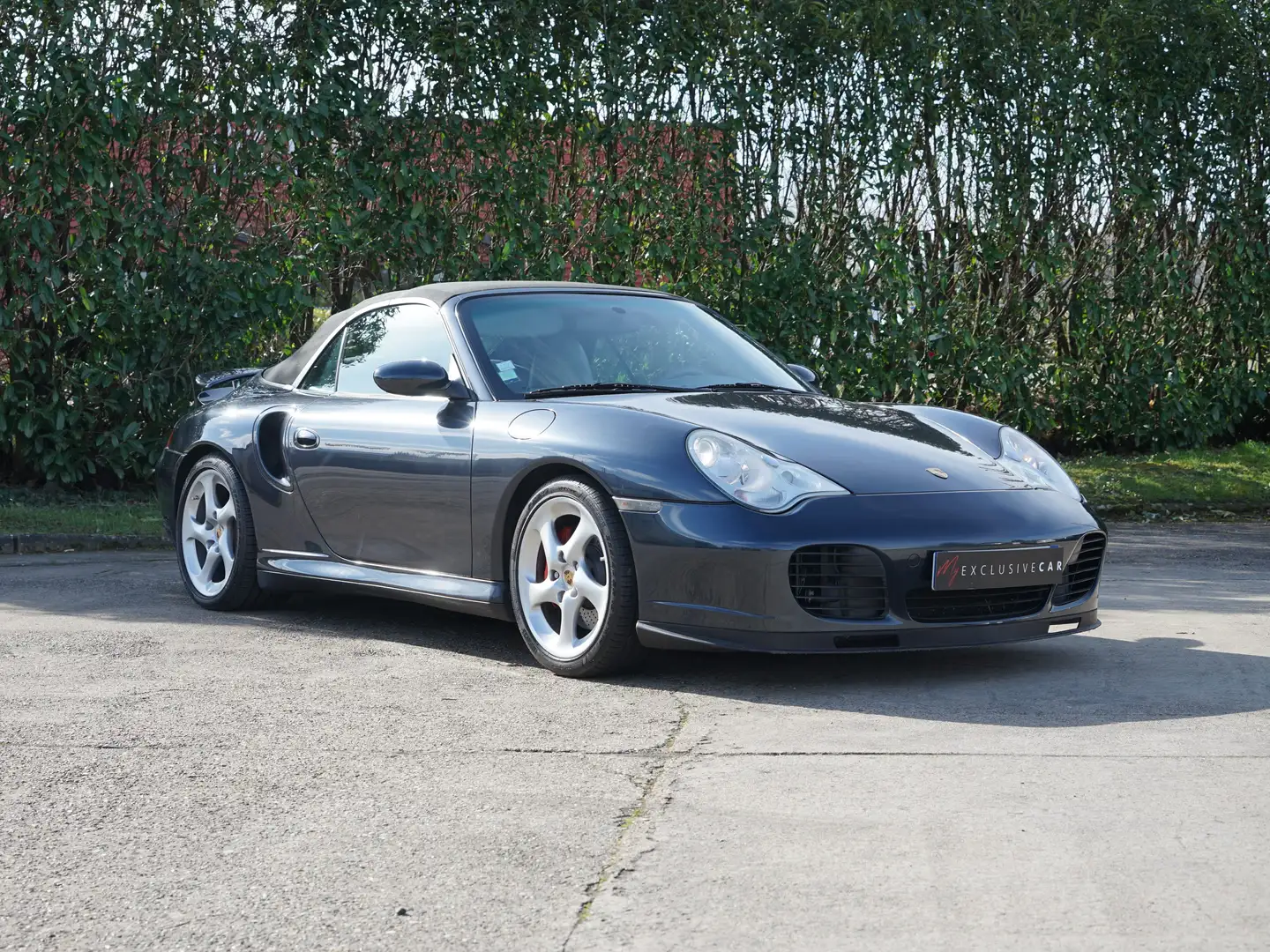 Porsche 911 996 Cabriolet 3.6i Turbo Tiptronic S - Ech. Sport Grijs - 2
