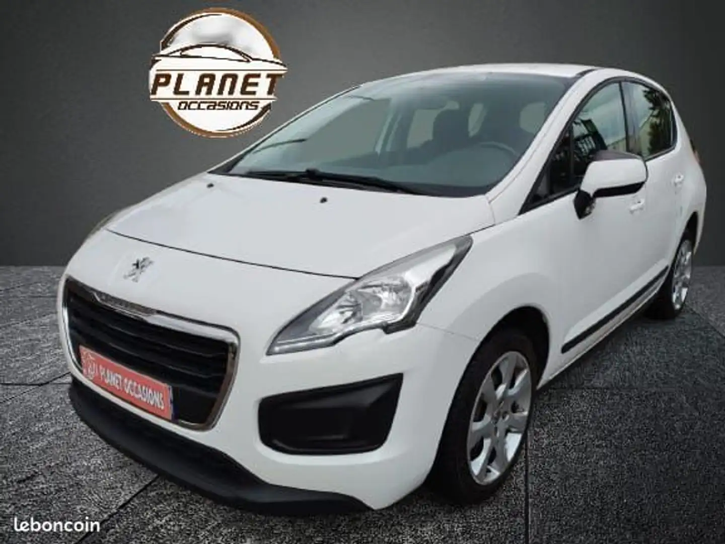Peugeot 3008 Première Main 2015 Crit'Air 1 Blanc - 1
