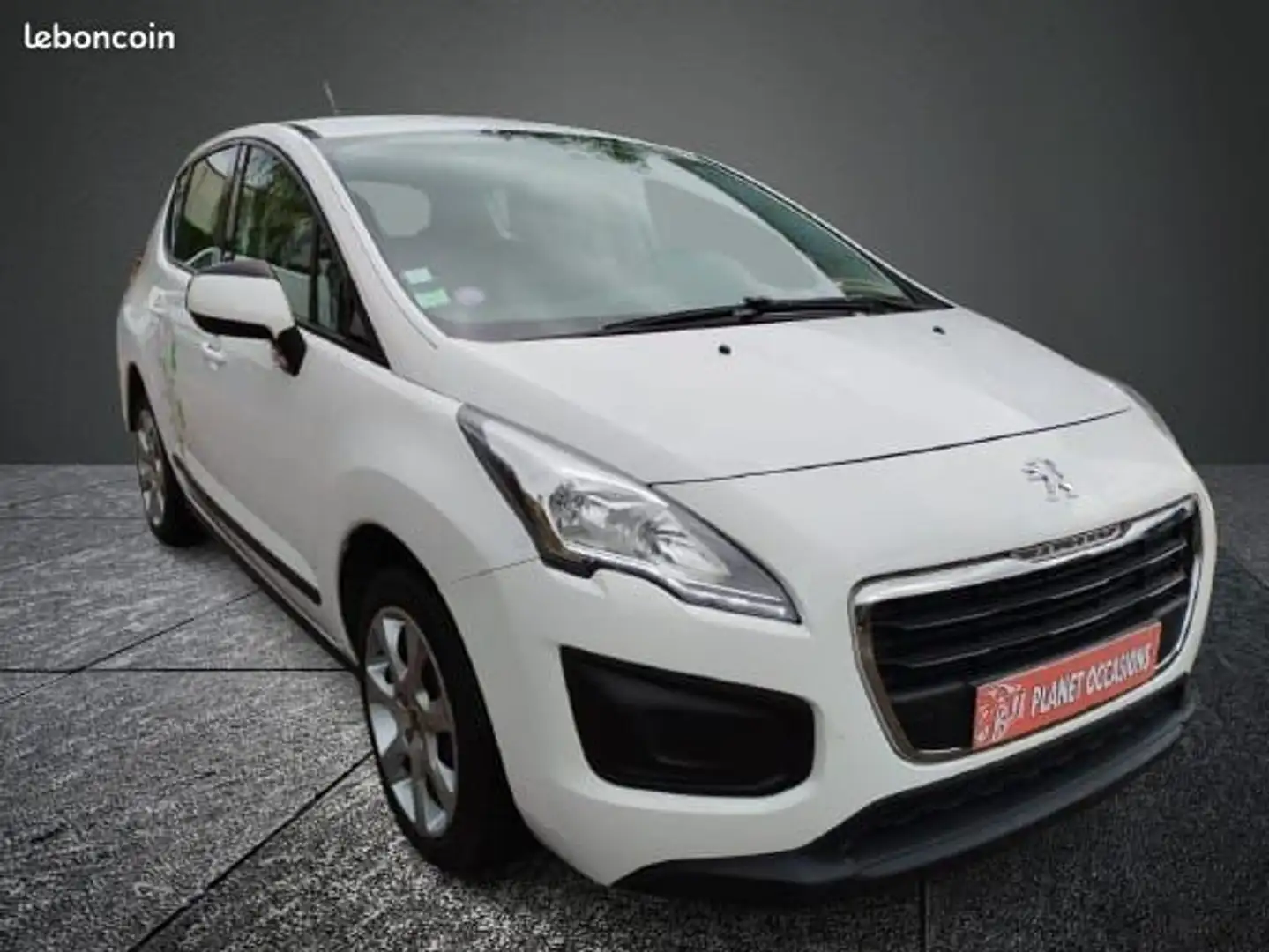 Peugeot 3008 Première Main 2015 Crit'Air 1 Blanc - 2