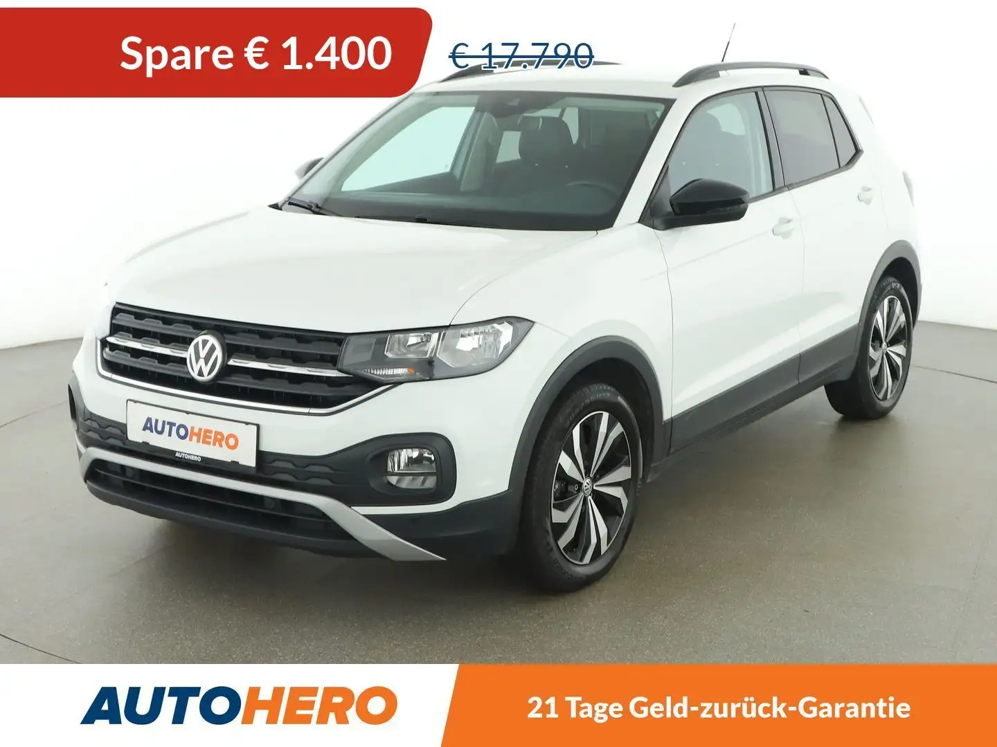 Volkswagen T-Cross 1.0 TSI Life *ACC*SPUR*TOT*CAM* Weiß - 1