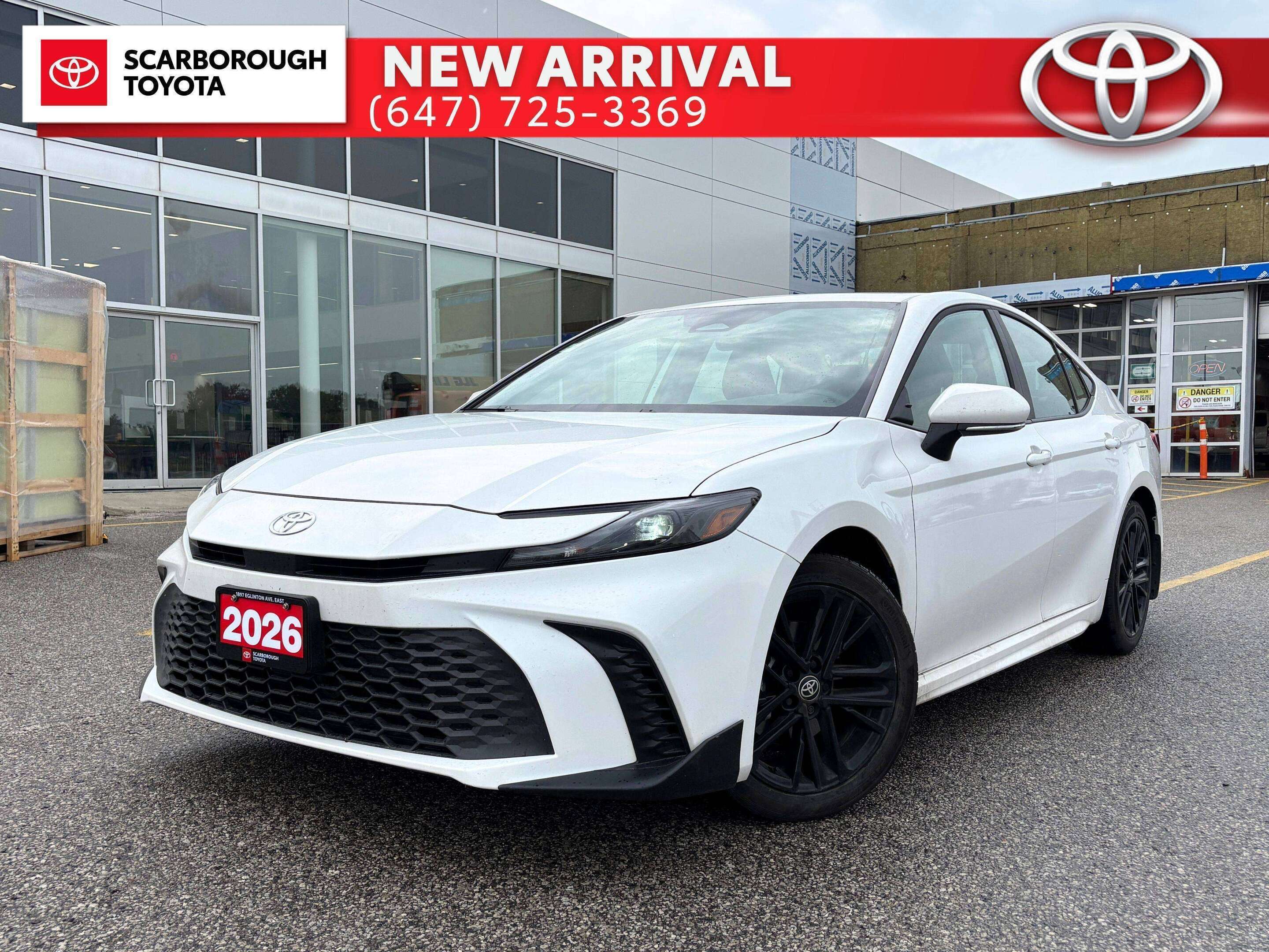 2026 Toyota Camry Hybrid SE AWD | Sunroof | Heated Seats | Bluetooth