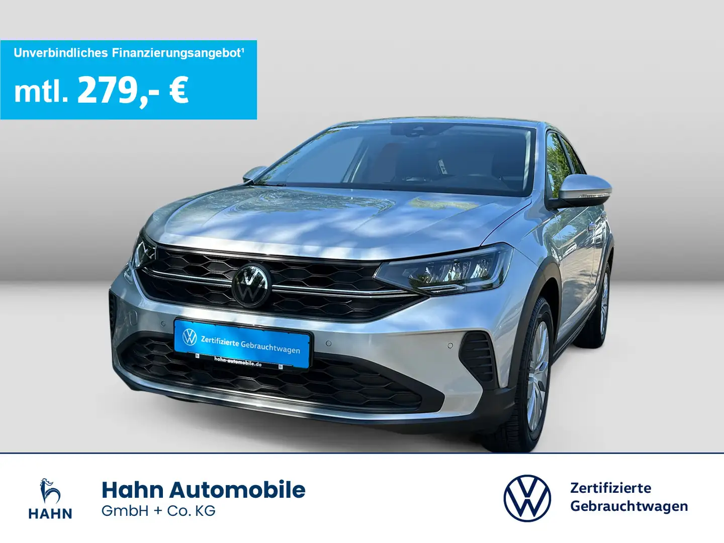 Volkswagen Taigo 1.0TSI LED Sitzh PDC App-Connect Virtual Silber - 1