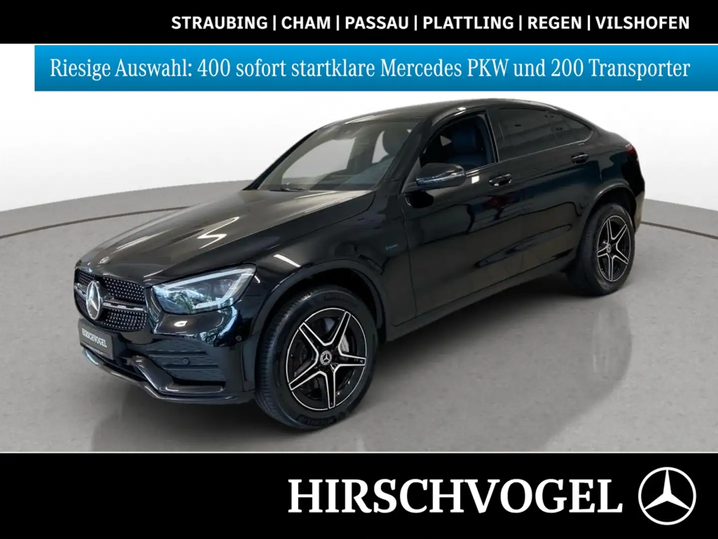 Mercedes-Benz GLC 300 de 4M AMG-Line+Night+MULTIBEAM+MBUX+Navi Schwarz - 1