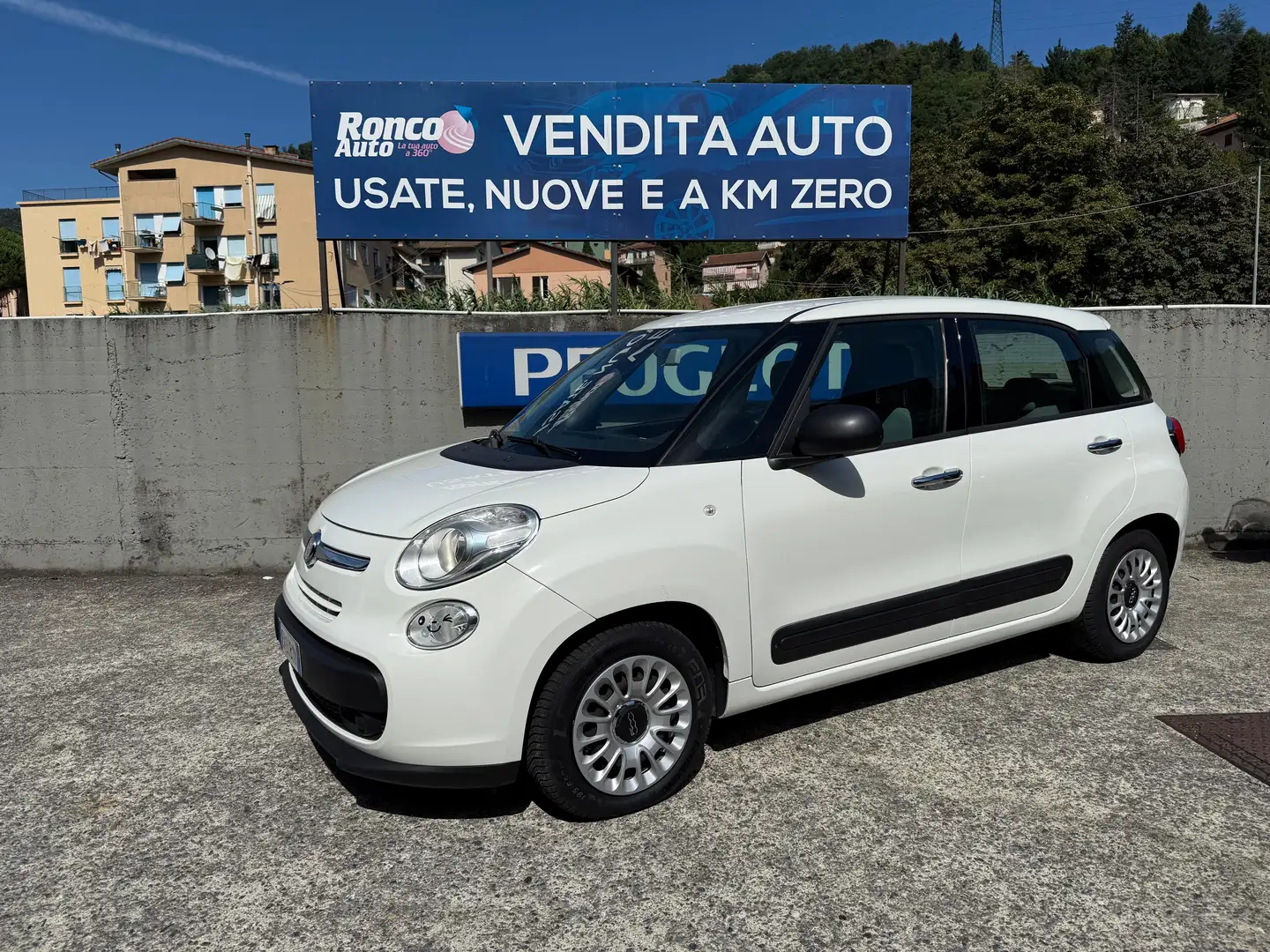 Fiat 500L 0.9 t.air Lounge 105cv Weiß - 2