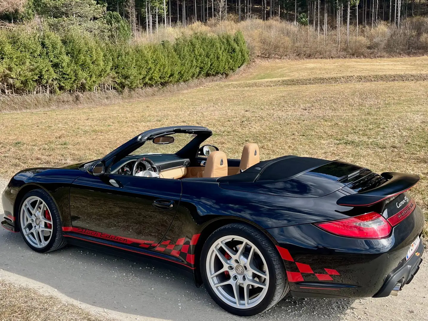 Porsche 997 911 Carrera 4 Cabrio II DSG Schwarz - 1