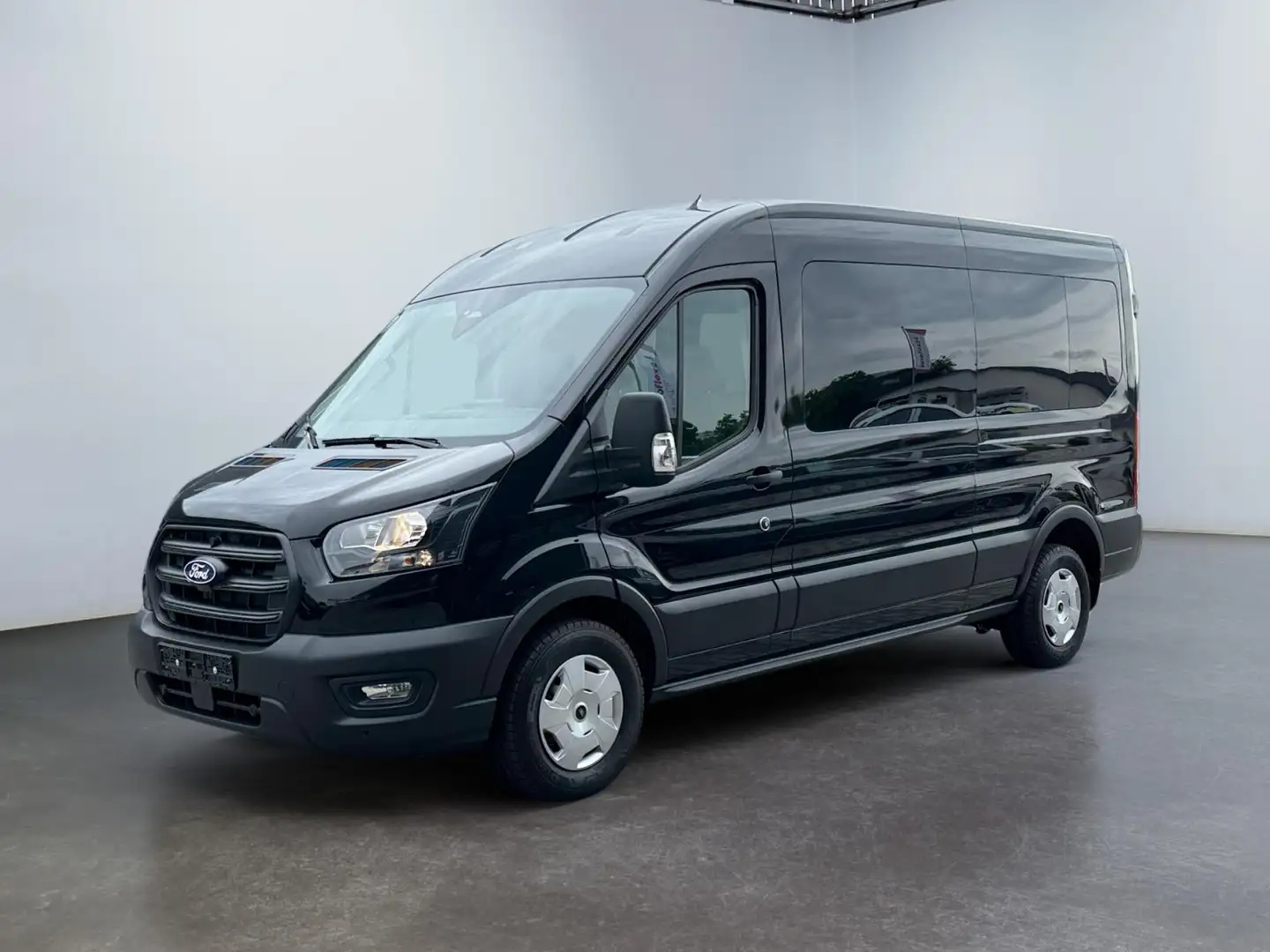 Ford Transit Trend 350 L3H2 AT 9 Si  Temp AHK 2xKlima Kam PD... Schwarz - 2
