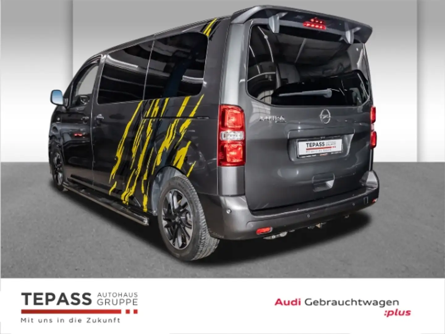 Opel Vivaro ZAFIRA LIFE 2.0 D INNOVATION AHK NAVI ACC PANO HUD Grigio - 2