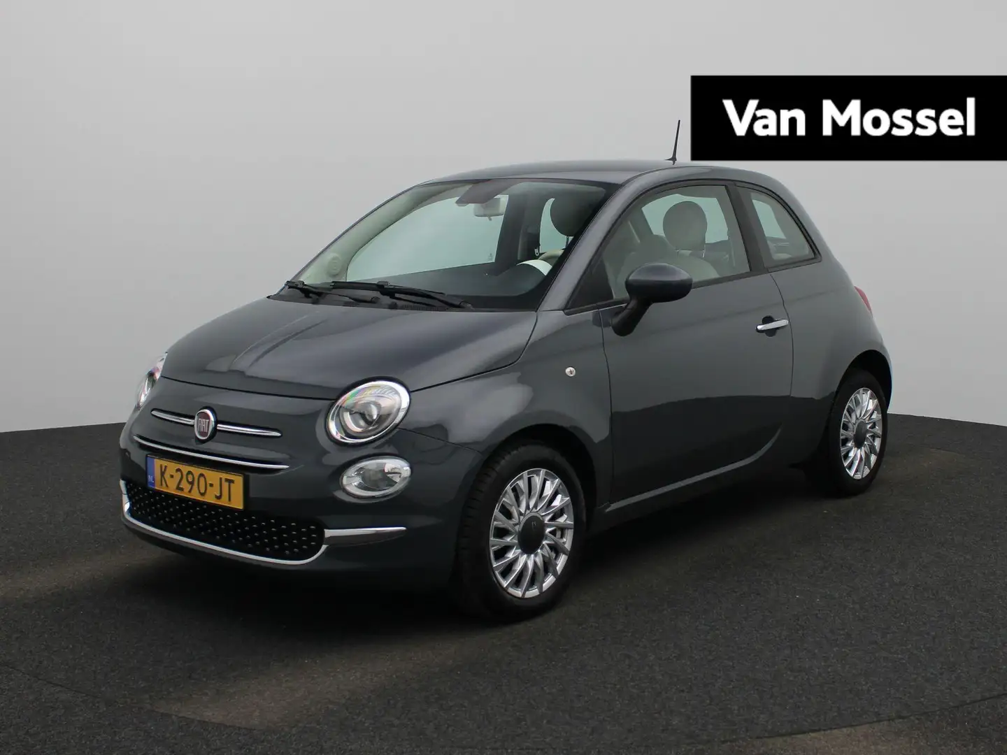 Fiat 500 1.0 Hybrid Lounge | Apple Carplay / Android Auto | Gris - 1