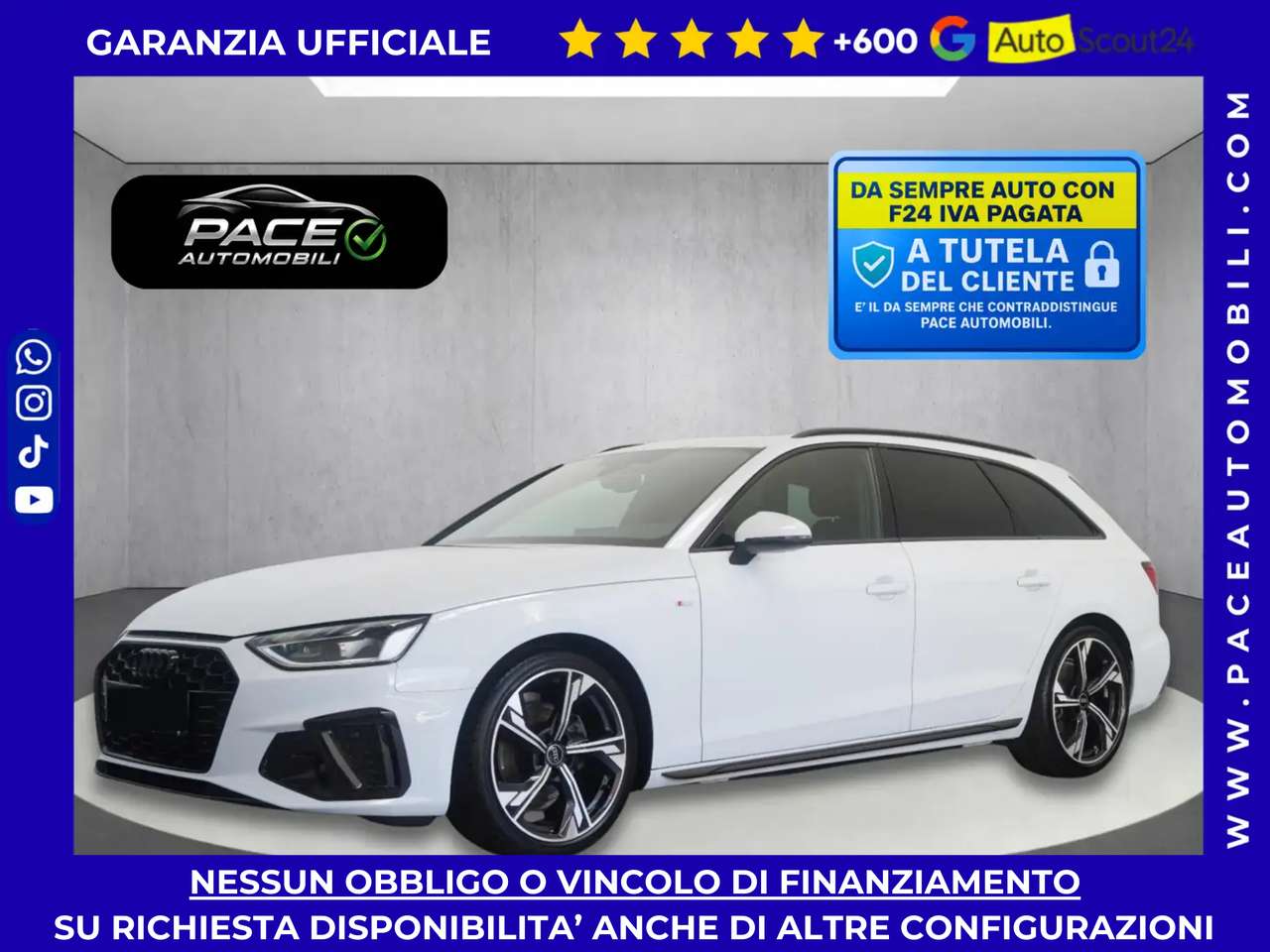 Audi A4 AVANT 35D S LINE SLINE S-LINE COMPETITION ACC 19"