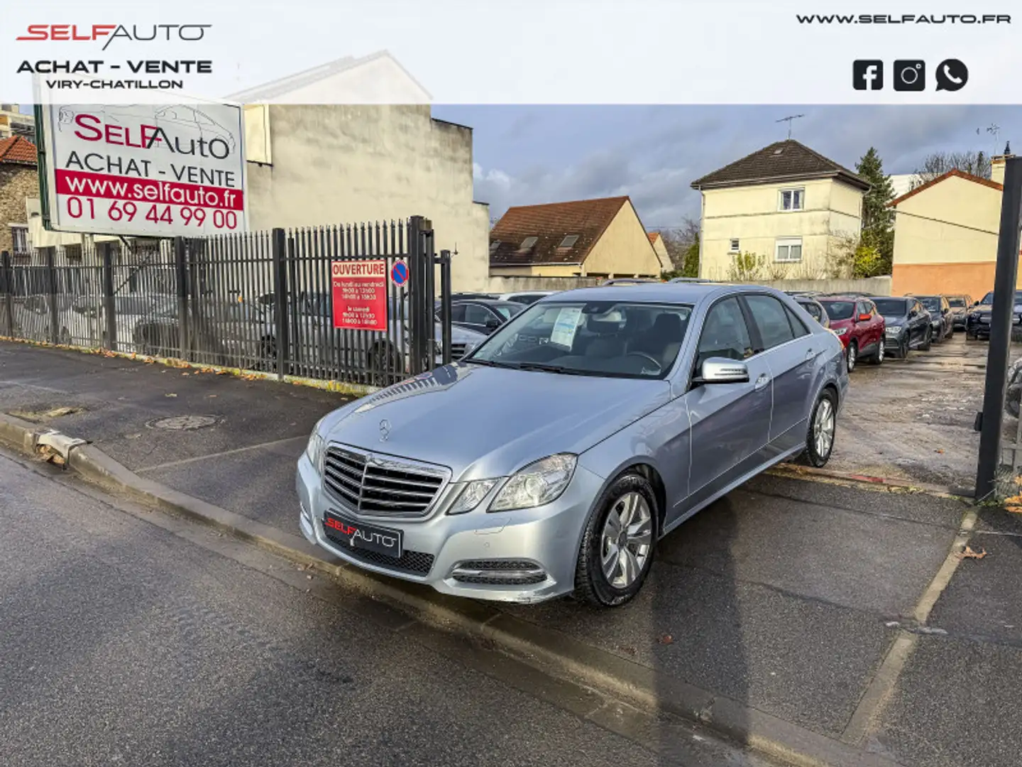 Mercedes-Benz E 300 300 BLUETEC HYBRID BUSINESS Gris - 1