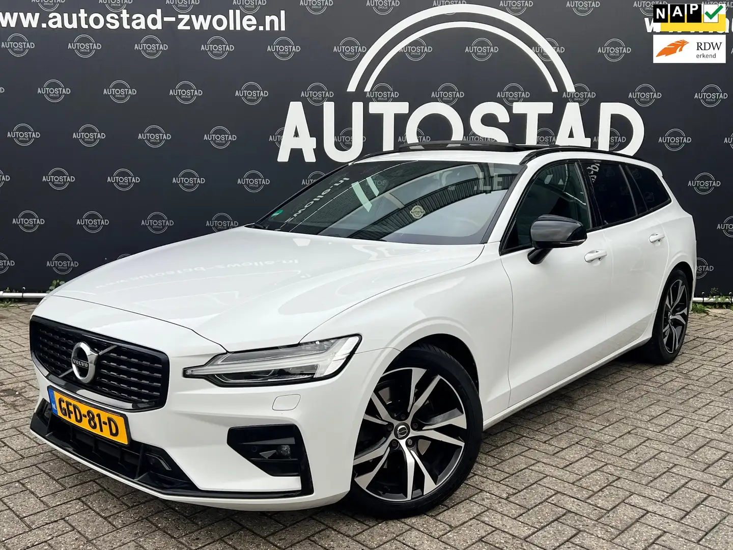 Volvo V60 ZWK5VD0 B4/Automaat/Pano/APK/Navi/Airco/Memory Sto Білий - 1