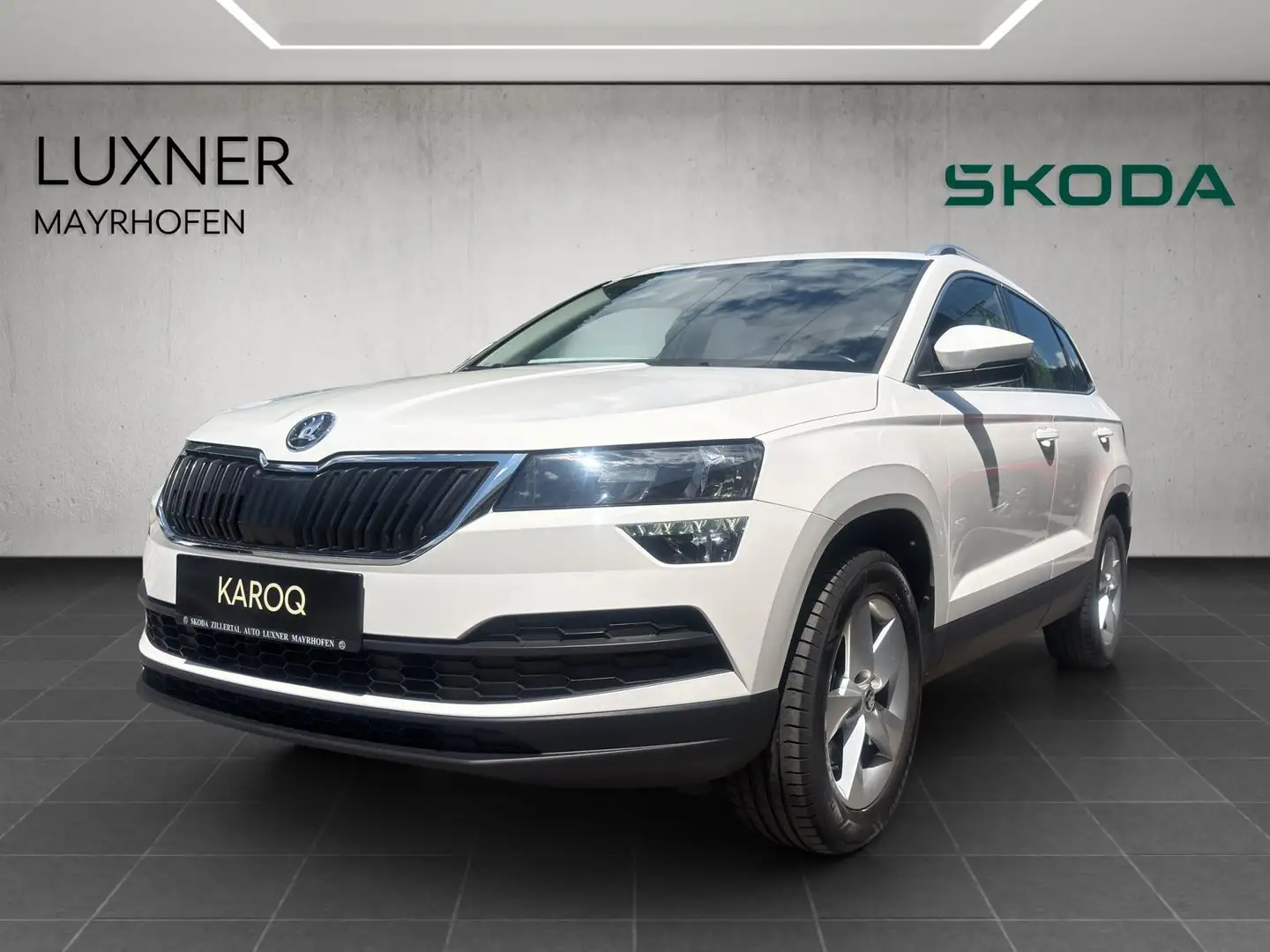 Skoda Karoq 4x4 Ambition TDI DSG Weiß - 1
