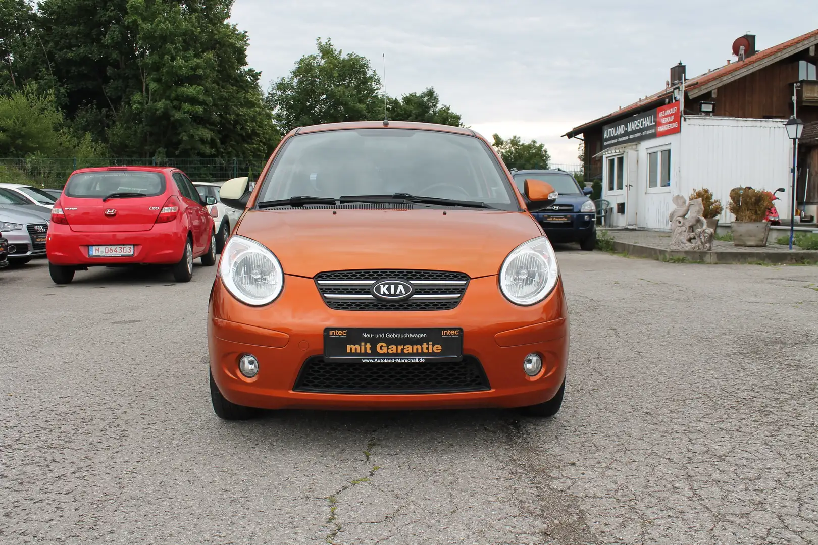 Kia Picanto 1.1 KLIMA SHZ ALU TÜV & SERVICE NEU Orange - 2