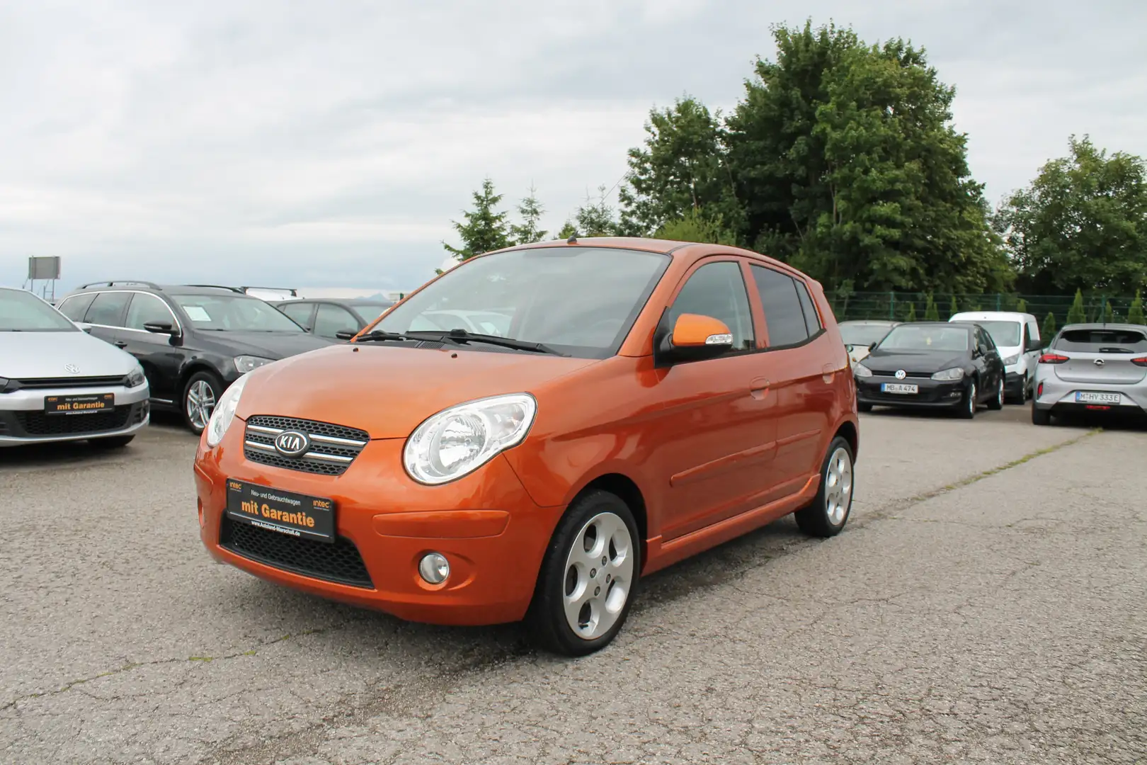 Kia Picanto 1.1 KLIMA SHZ ALU TÜV & SERVICE NEU Orange - 1