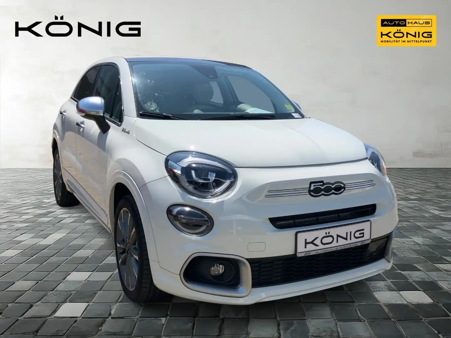 Fiat 500X 1,5 GSE Mild-Hybrid Basis Weiß - 2