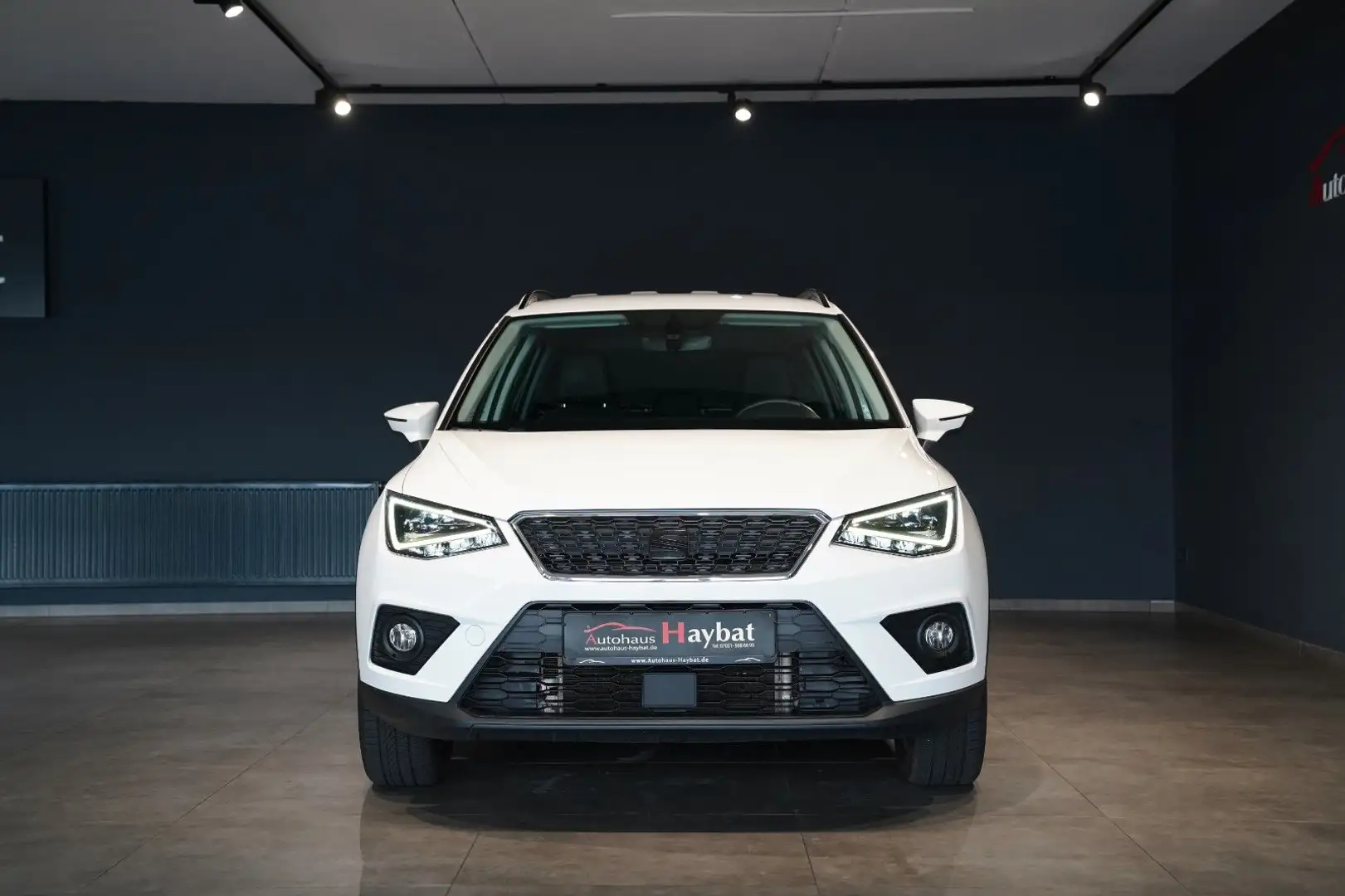 SEAT Arona Style 1.6 TDI DSG NAVI LED Leder FULL LINK Weiß - 2