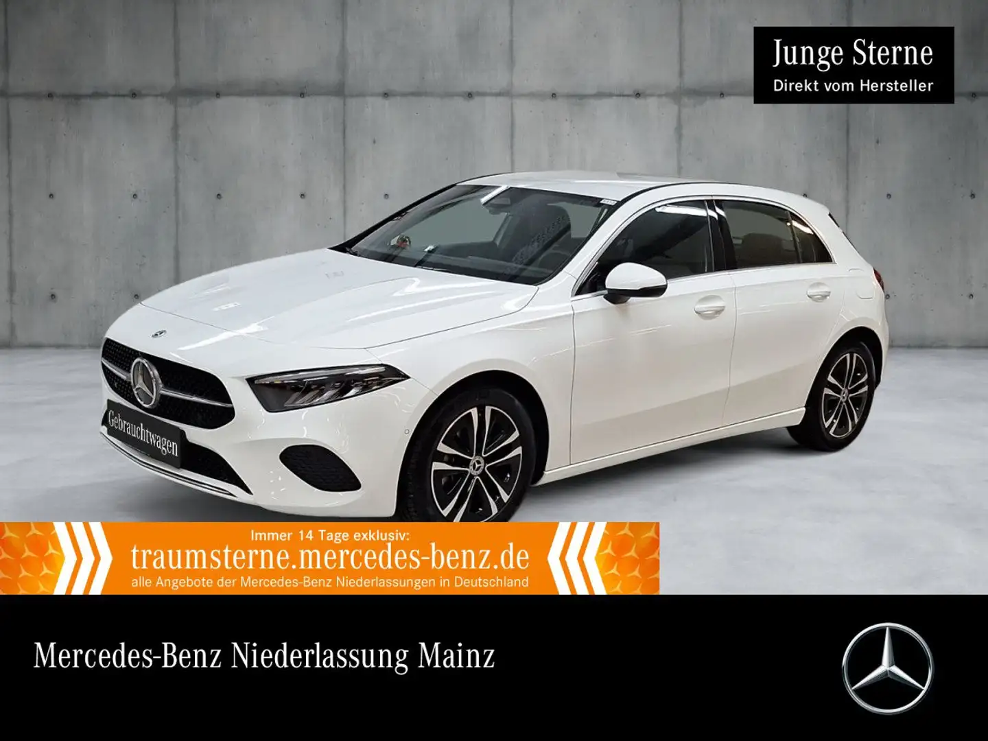 Mercedes-Benz A 200 PROGRESSIVE+LED+KAMERA+7G Weiß - 1