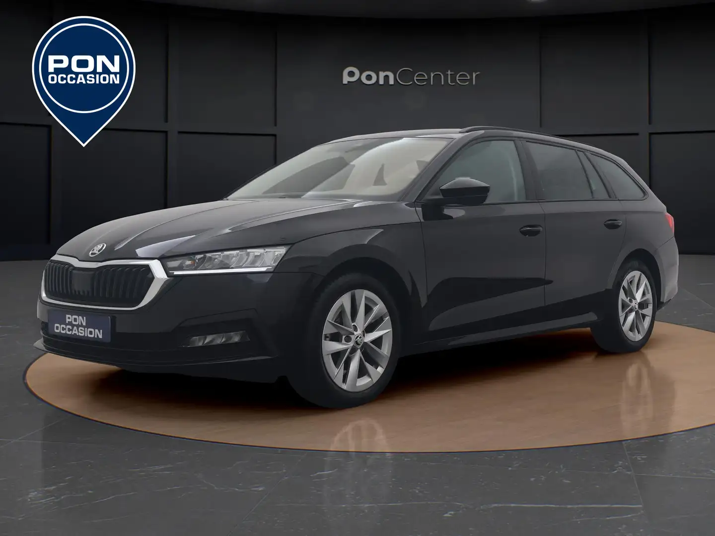 Skoda Octavia Combi 1.0 e-TSI Business Edition | Apple CarPlay | Zwart - 1