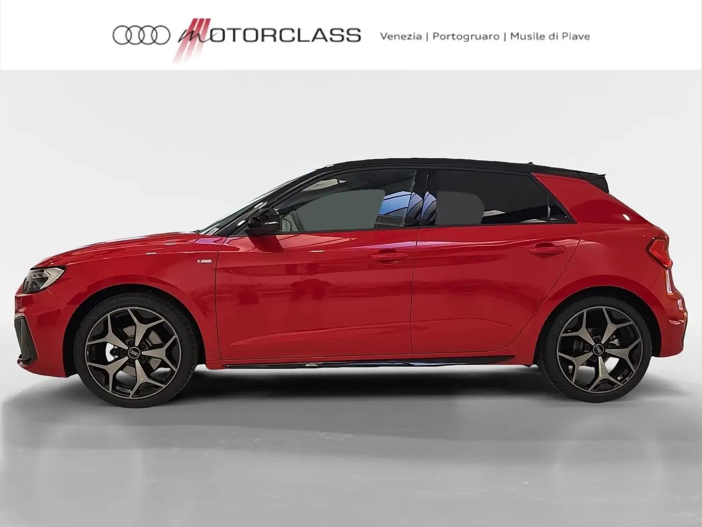 Audi A1 sportback 30 1.0 tfsi 116cv identity black s troni Rosso - 2