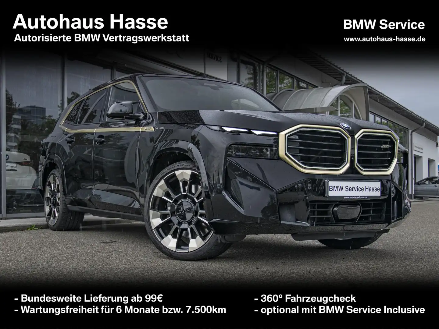 BMW XM M-Drivers 23Z DAPro B&W MASSAGE 360° SITZLÜFT Černá - 1