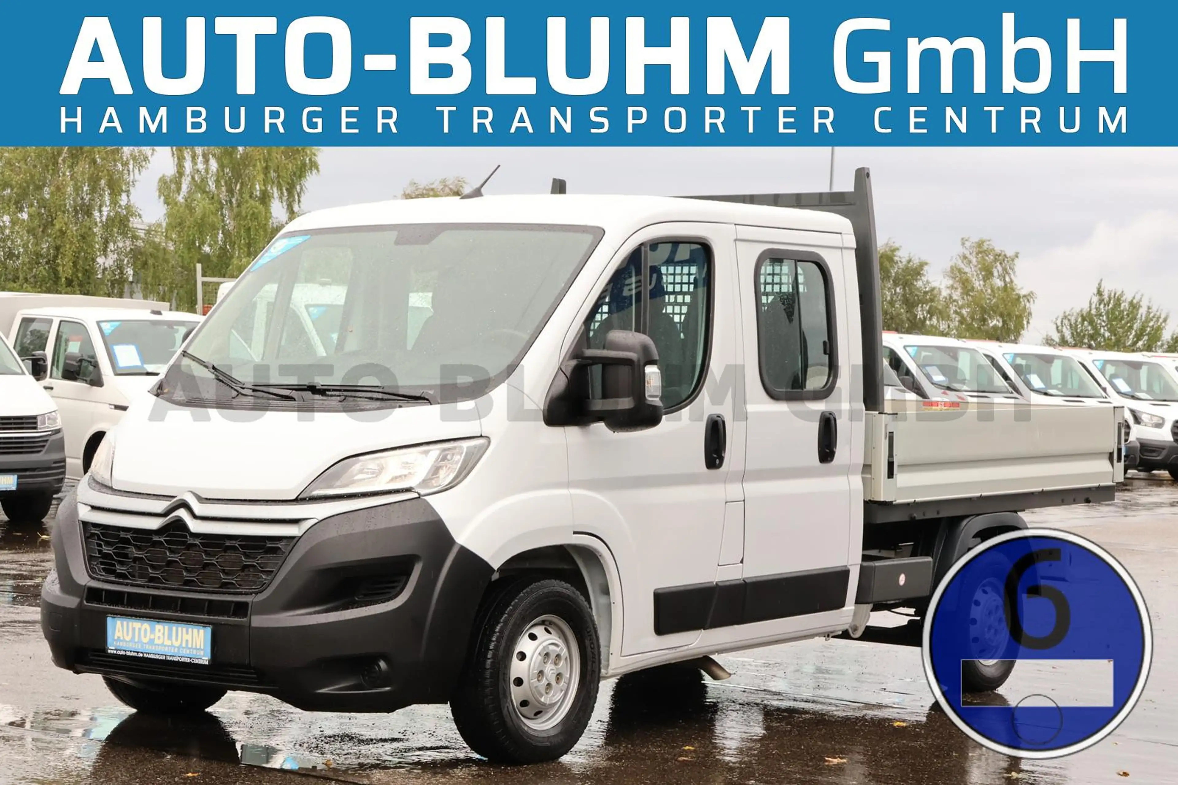 Citroen Jumper 35 B-HDi Doka L2 + AHK 2,5T 7-Sitze Klima