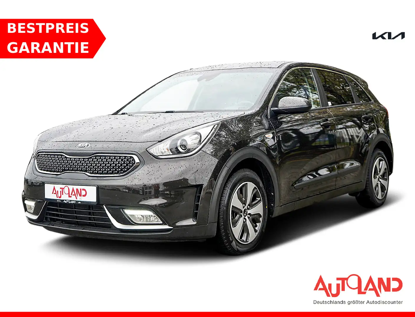Kia Niro 1.6 Klimaaut. Tempomat Bluetooth AUX Braun - 1